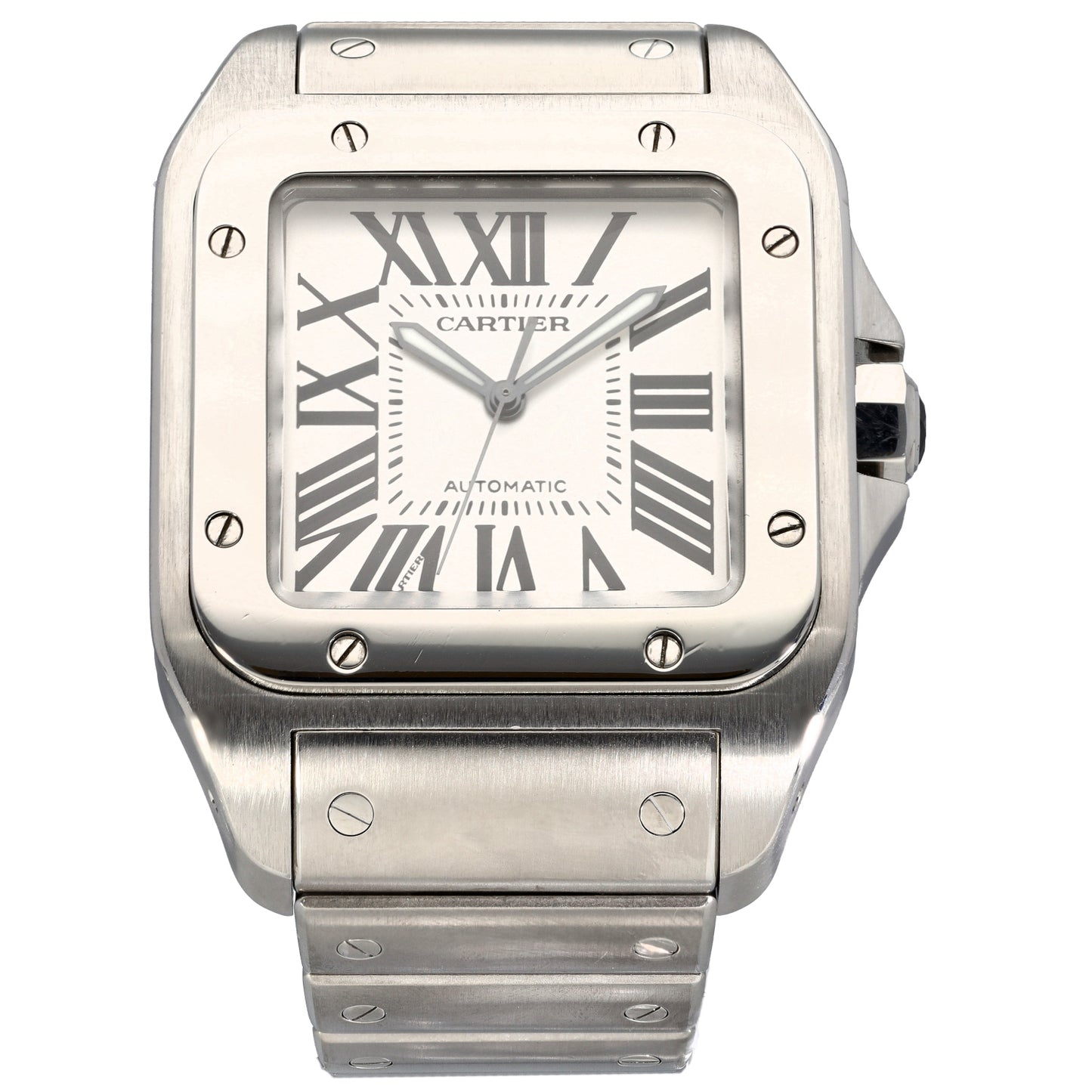 Cartier Santos W200737G 38mm Stainless Steel Watch