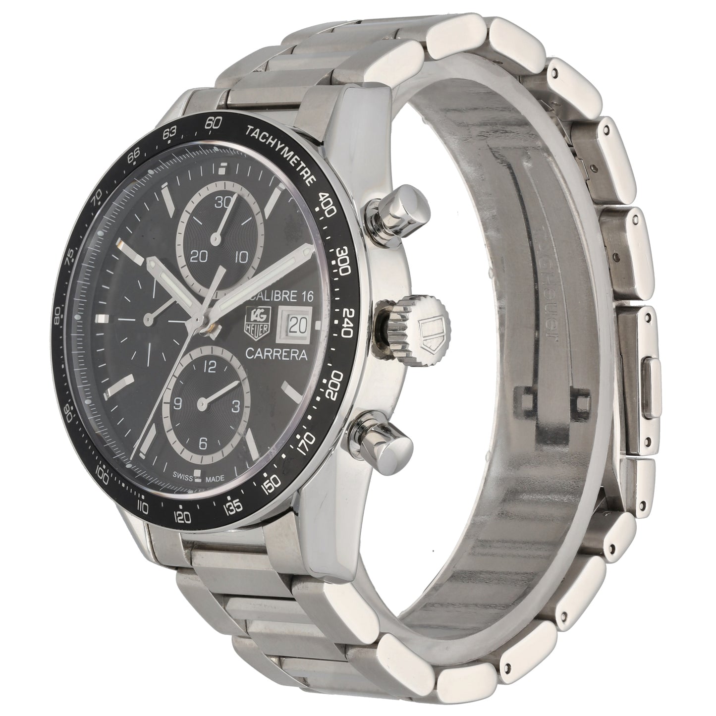 Tag Heuer Carrera CV201AJ-0 41mm Stainless Steel Watch