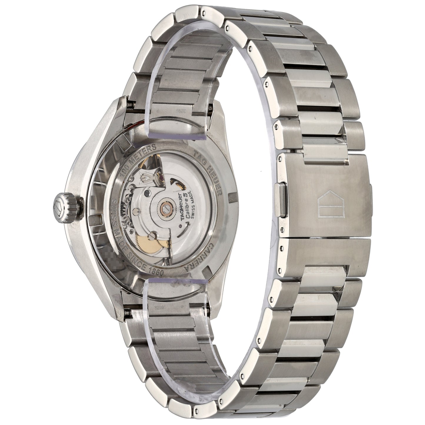 Tag Heuer Carrera WBN2013 41mm Stainless Steel Watch