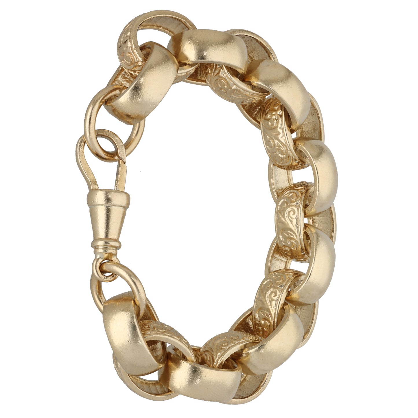 9ct Gold Belcher Bracelet
