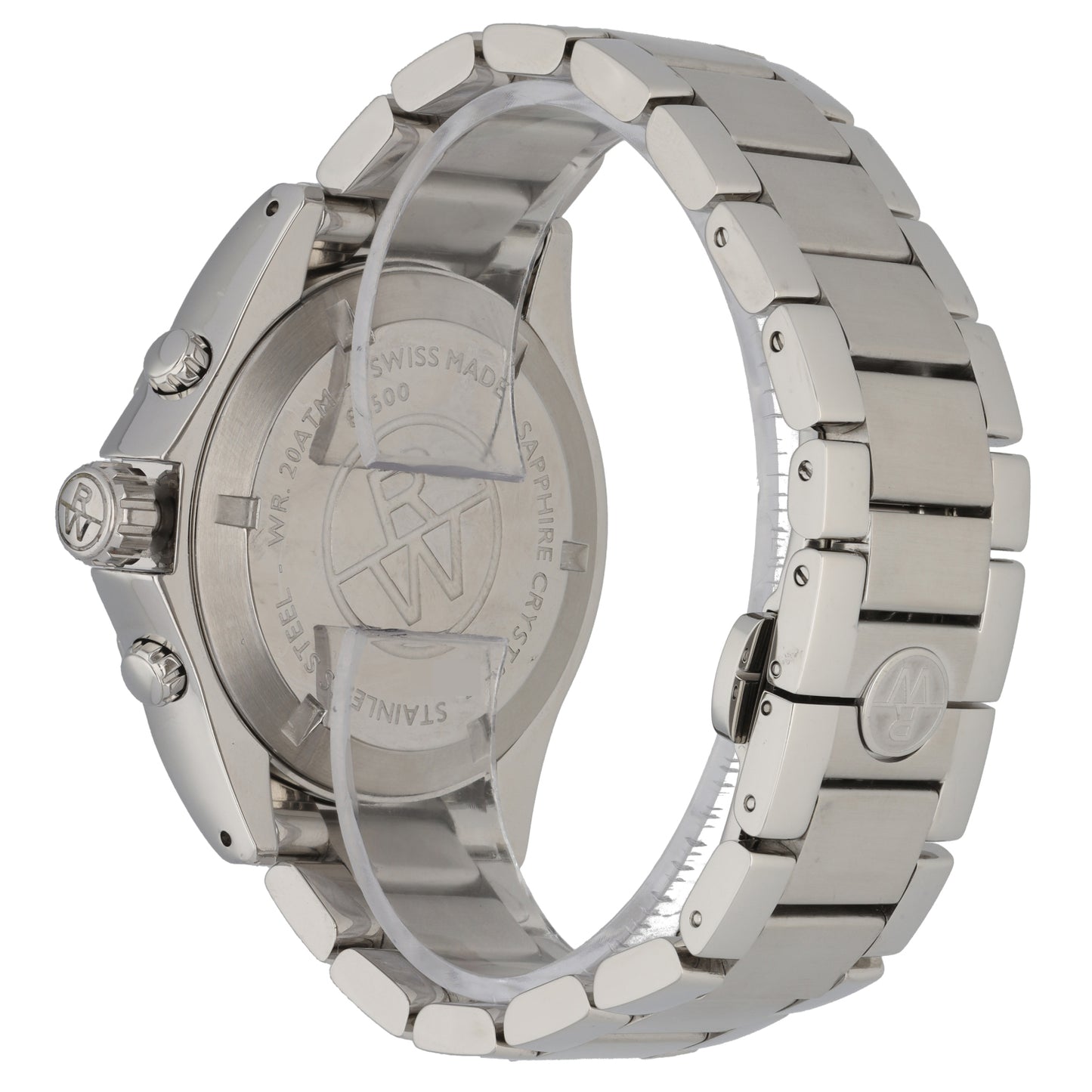 Raymond Weil Sport Chrono 8500 44mm Stainless Steel Watch