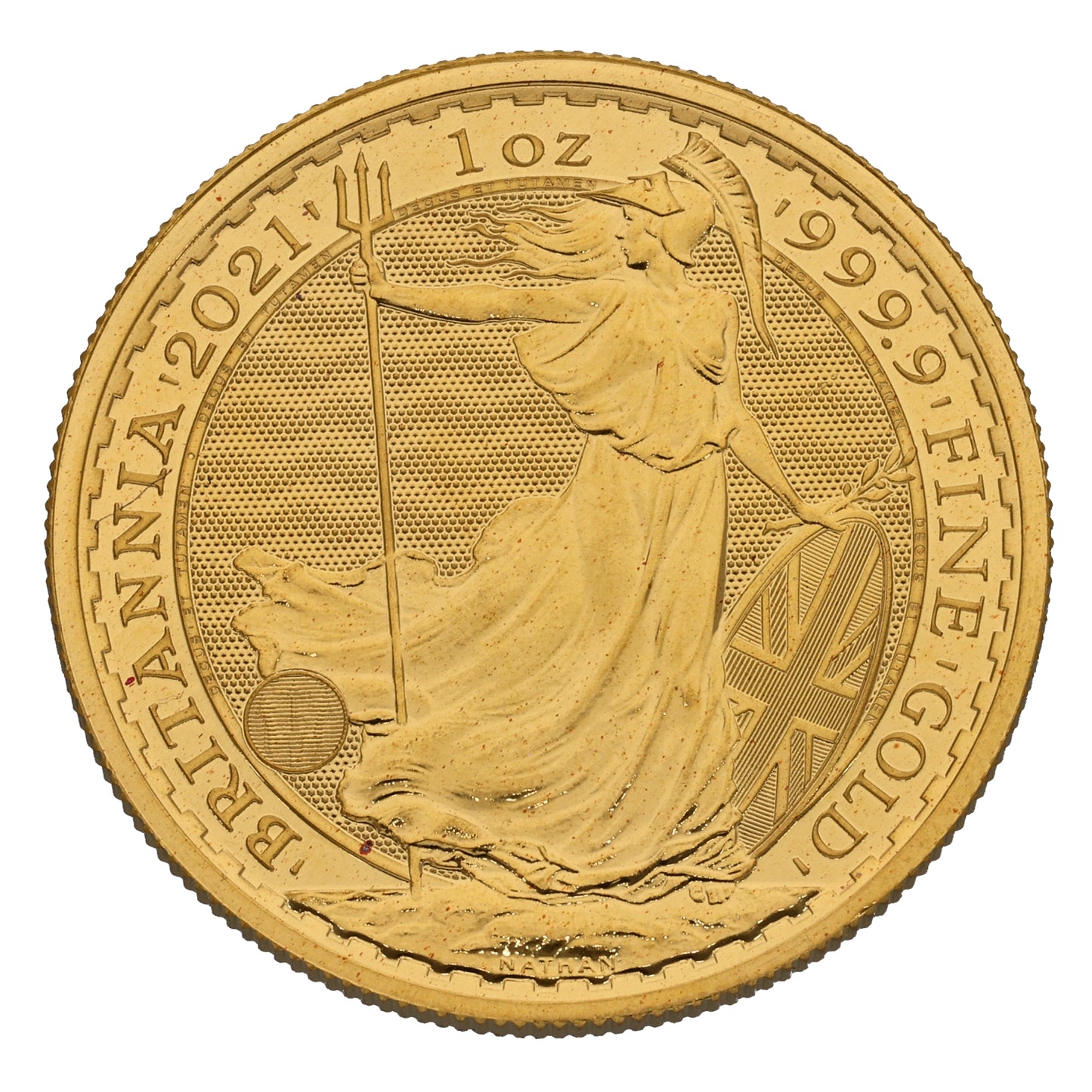 24ct Gold Queen Elizabeth II 1 OZ Britannia Coin 2021