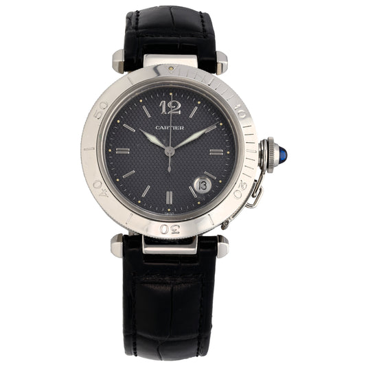 Cartier Pasha W31017H3 38mm Stainless Steel Watch