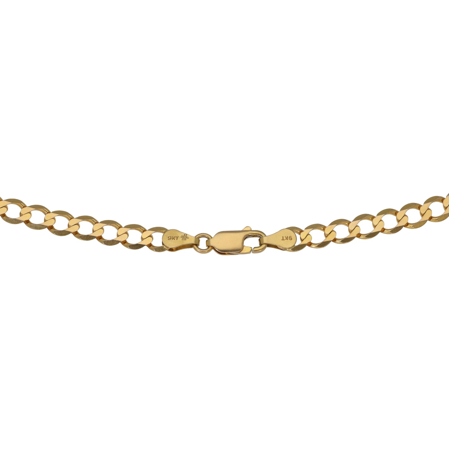 9ct Gold Curb Chain 20"
