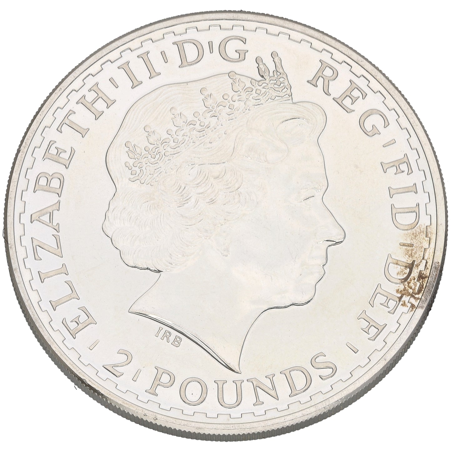 Fine Silver Queen Elizabeth II 1 OZ Britannia Coin 2013