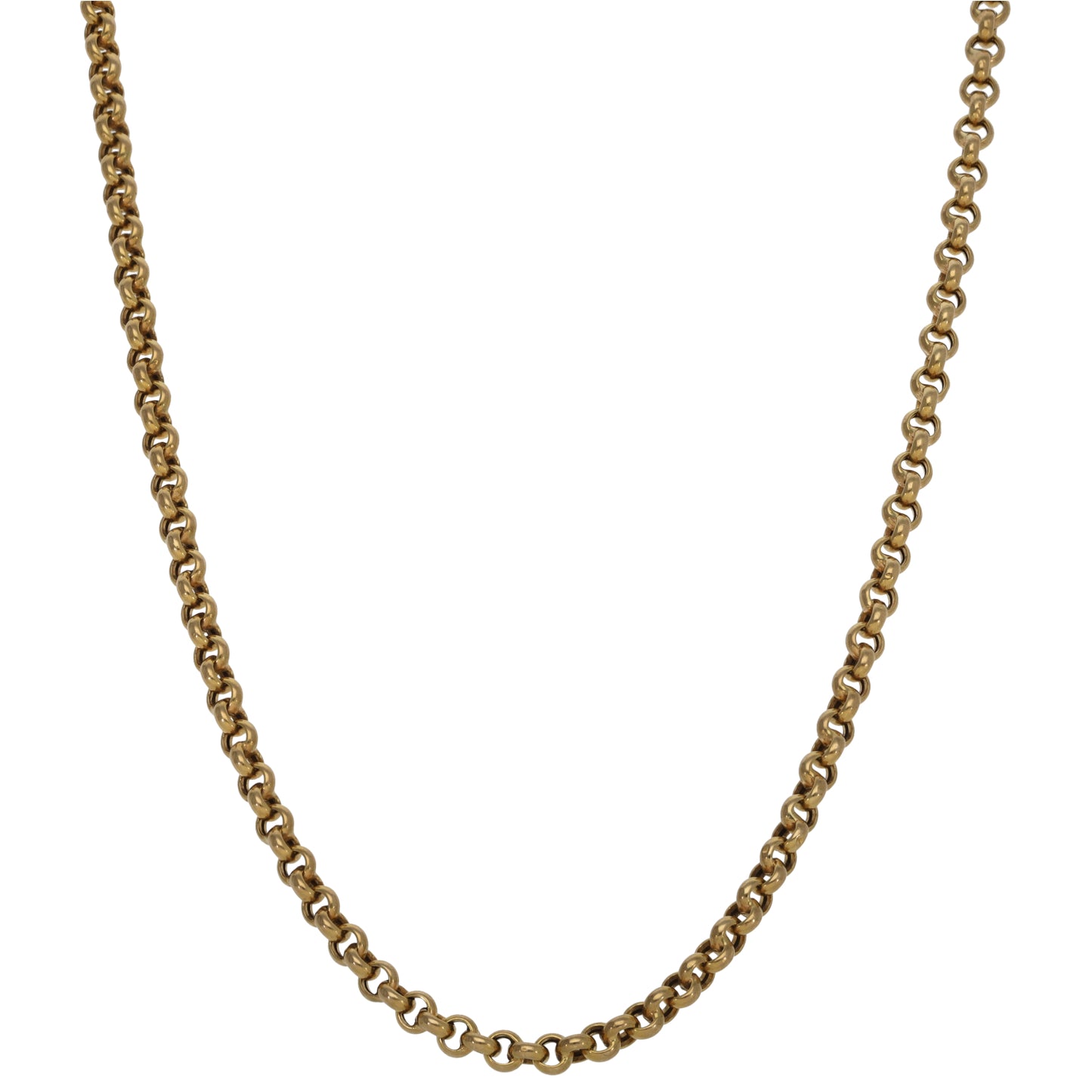 9ct Gold Belcher Chain 30"