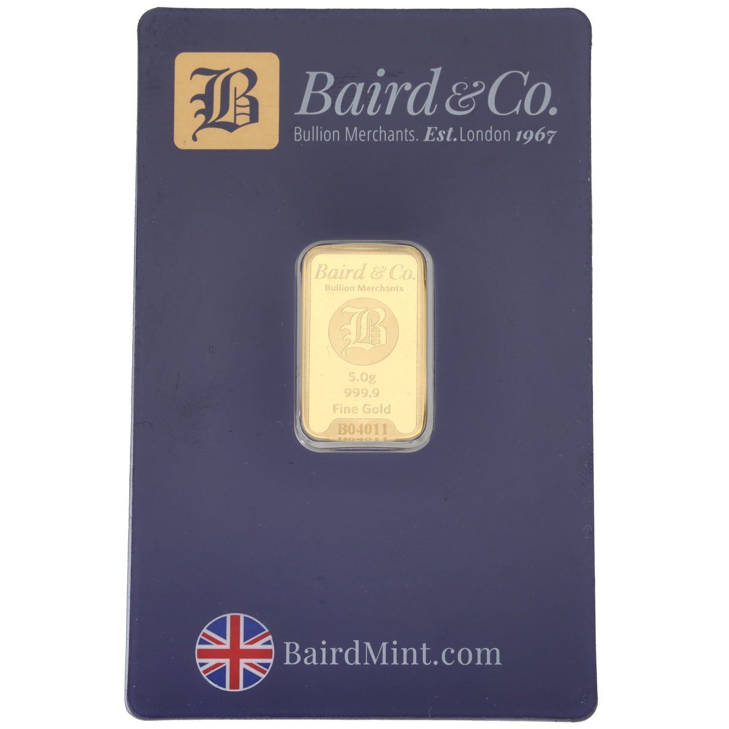24ct 5g Gold Bar