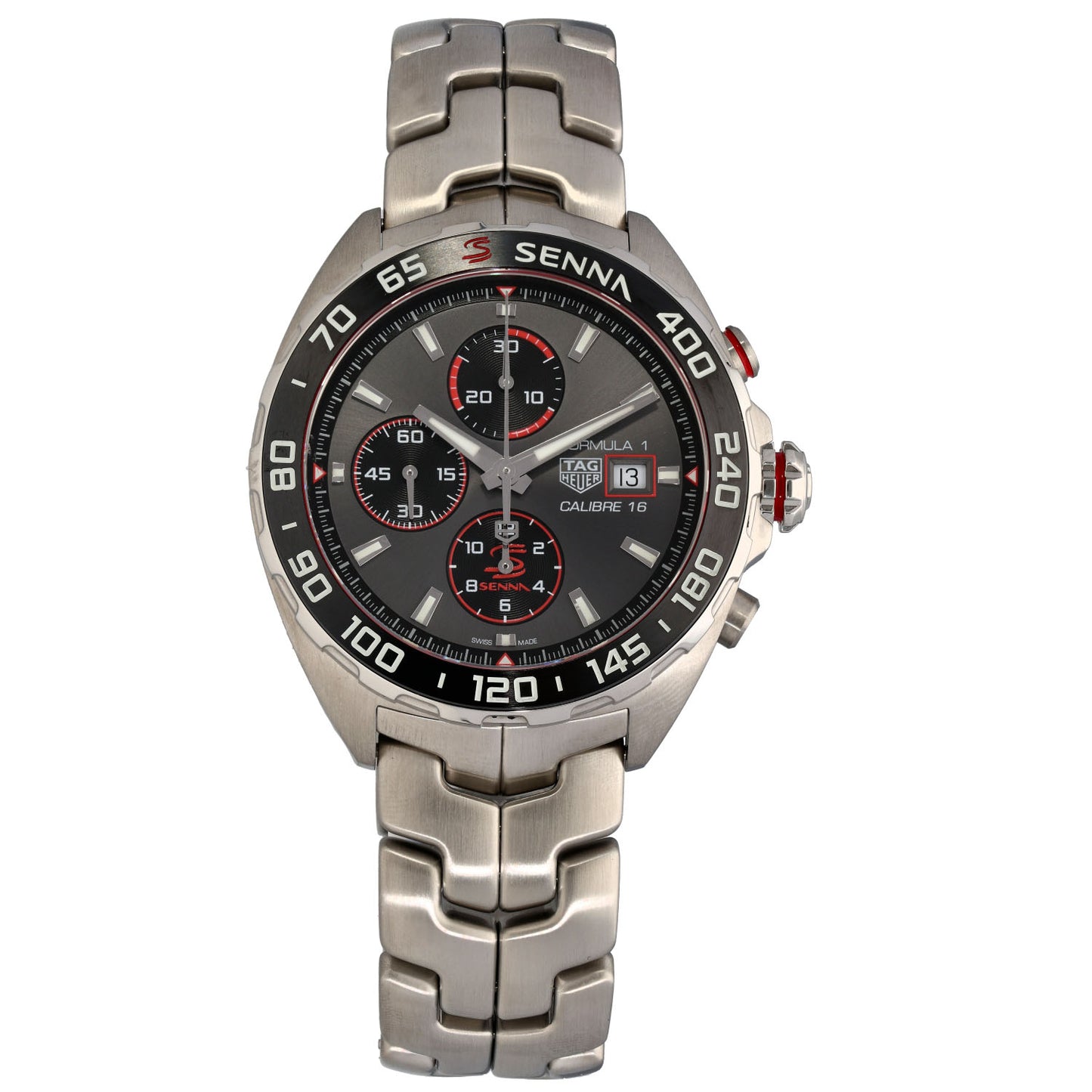 Tag Heuer Formula 1 Senna CAZ201D 44mm Stainless Steel Watch
