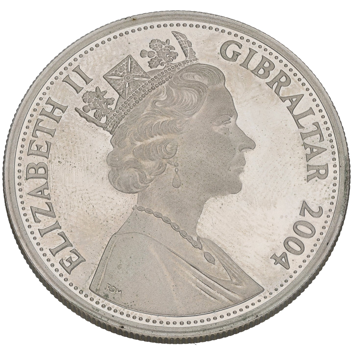 Sterling Silver Return To Athens Five Pounds Coin 2004