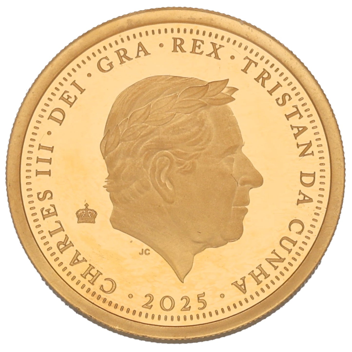 22ct Gold King Charles III One Laurel Coin 2025