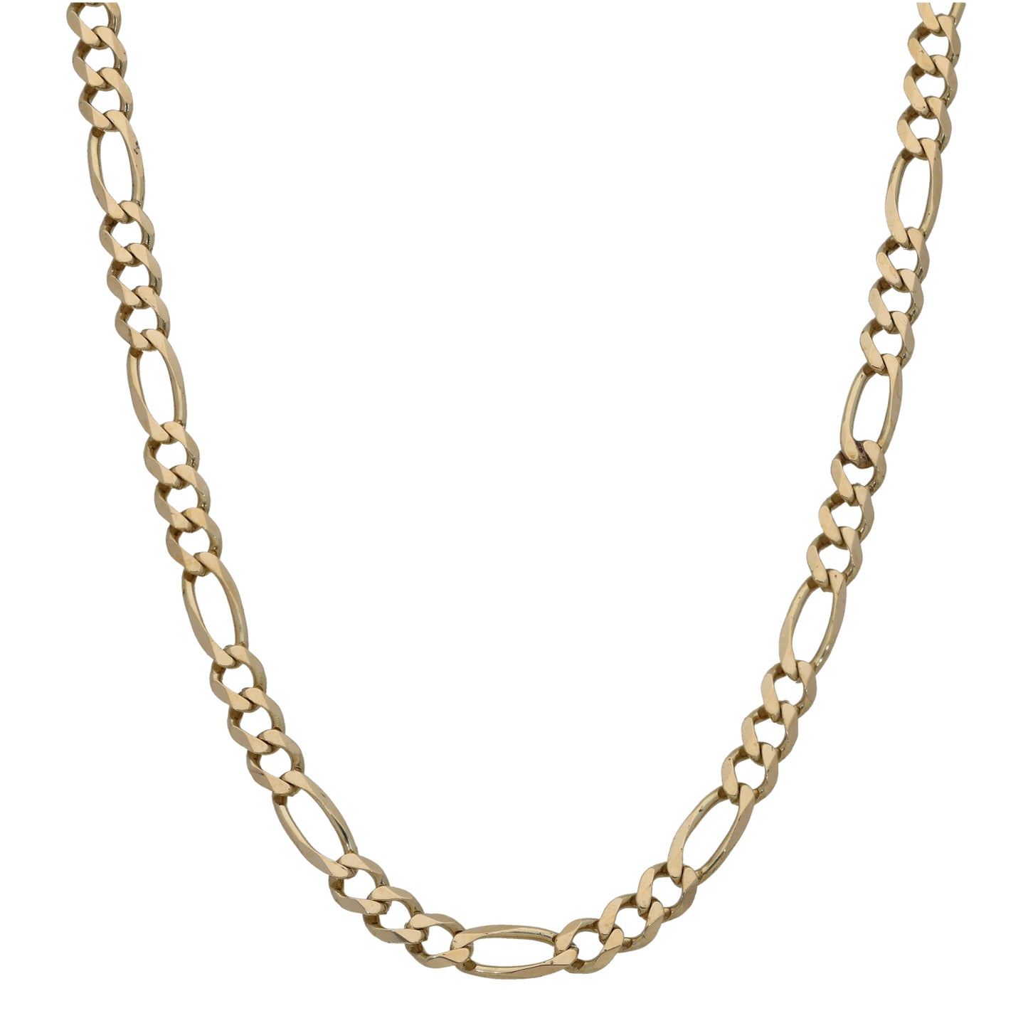 9ct Gold Figaro Chain 18"
