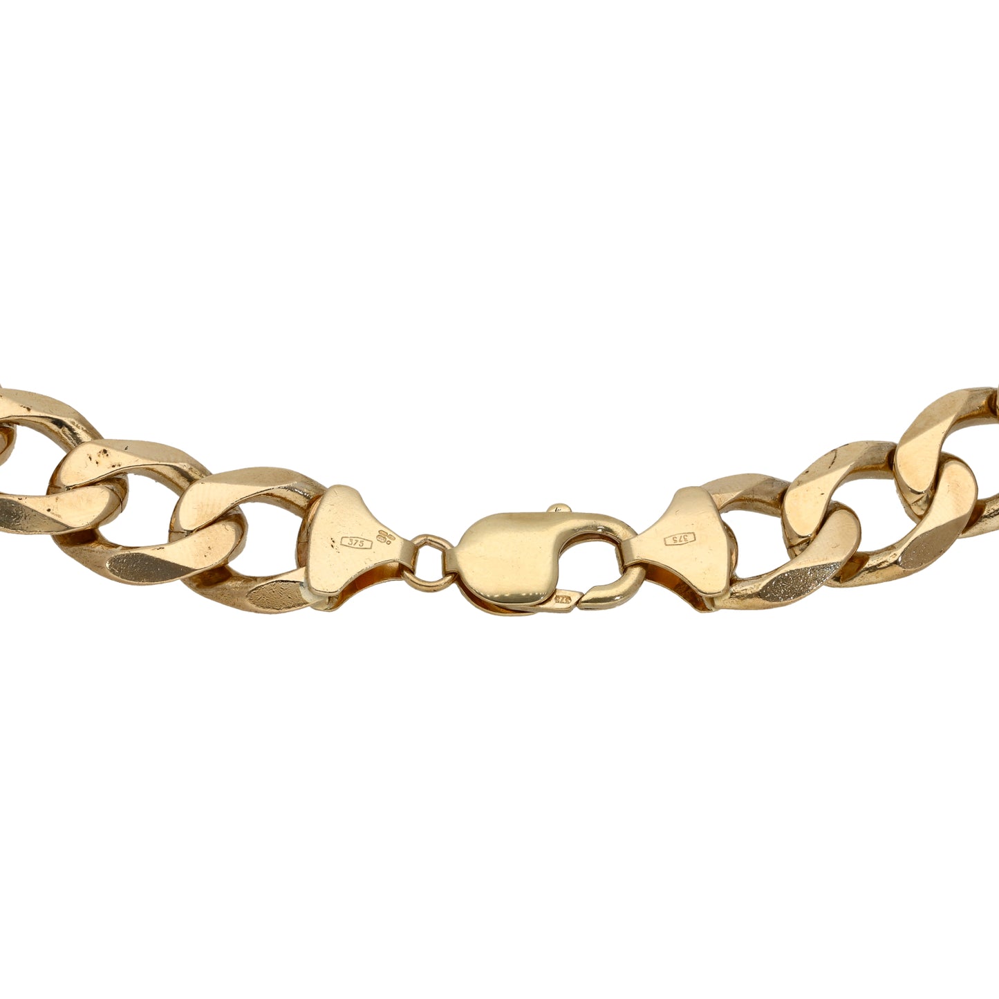 9ct Gold Curb Chain 20"