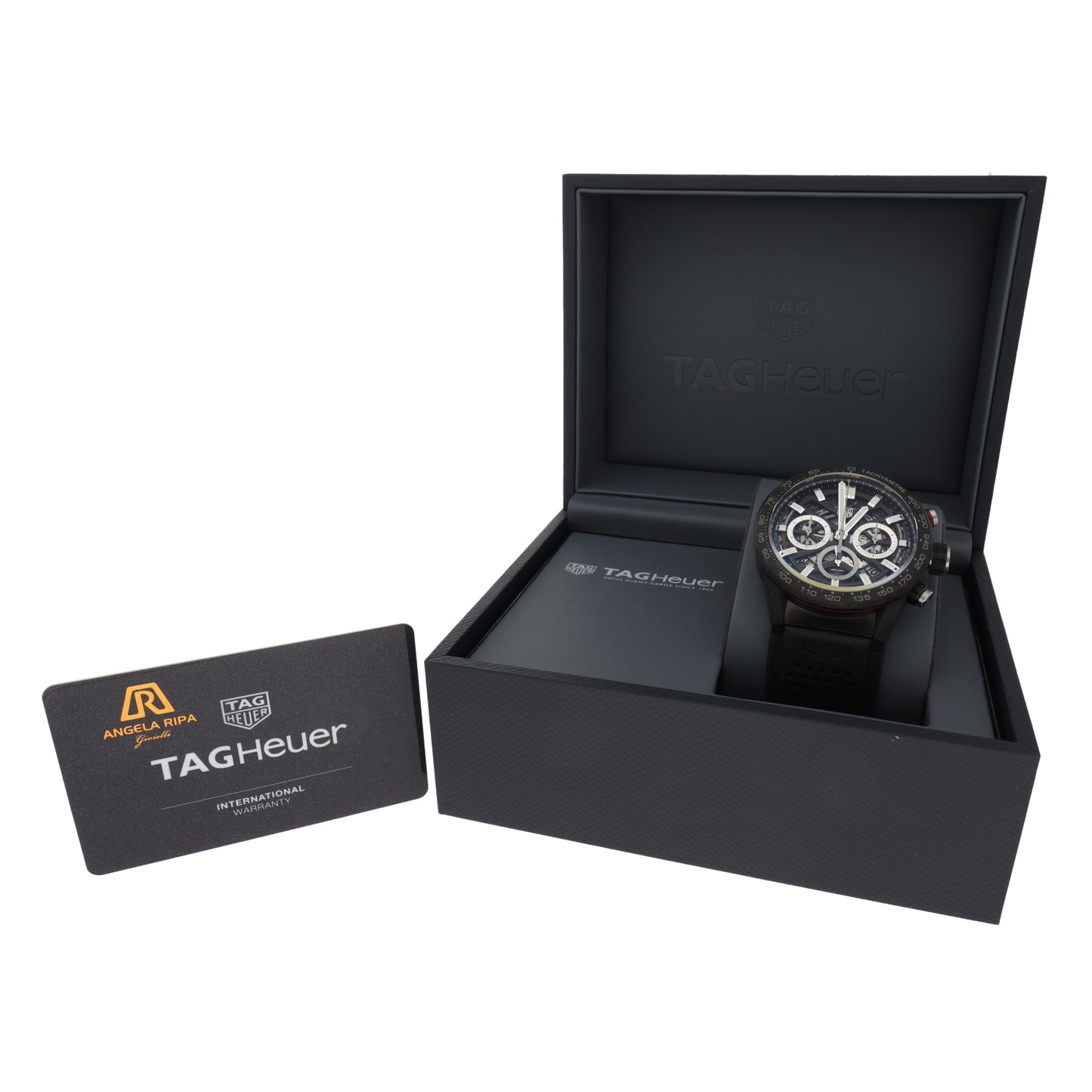 Tag Heuer Carrera CBG2016 43mm Carbon Watch