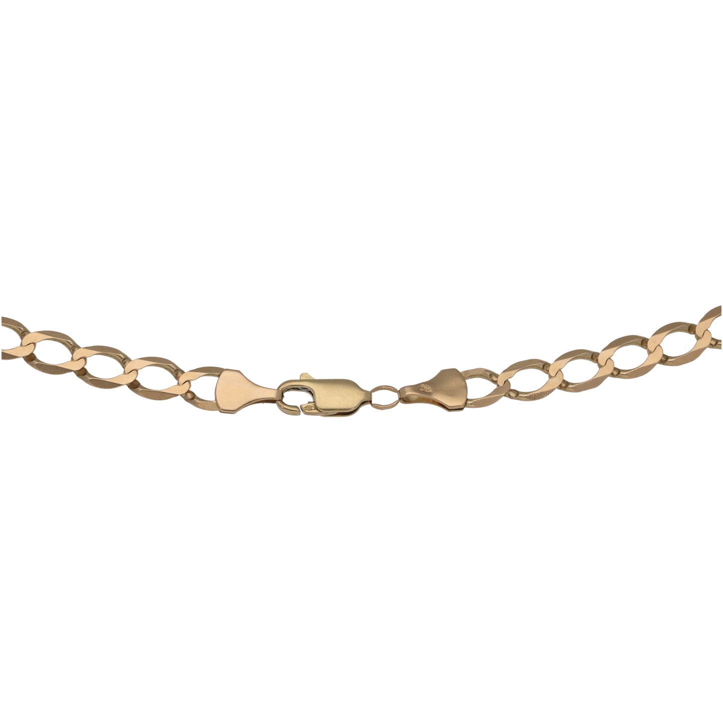 9ct Gold Curb Chain 20"