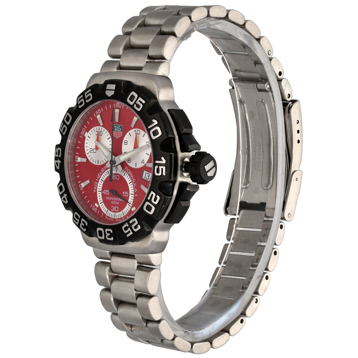 Tag Heuer Formula 1 CAH1112 41mm Stainless Steel Watch