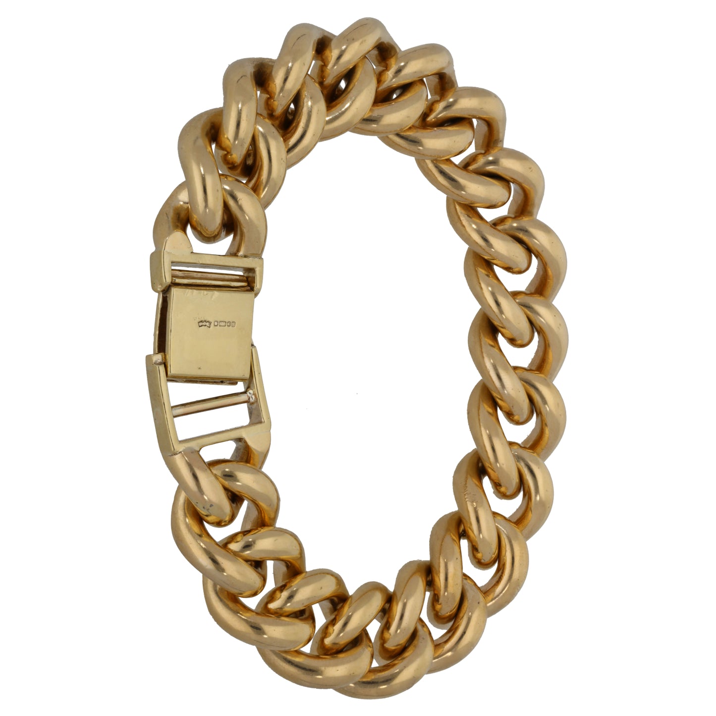 9ct Gold Curb Bracelet