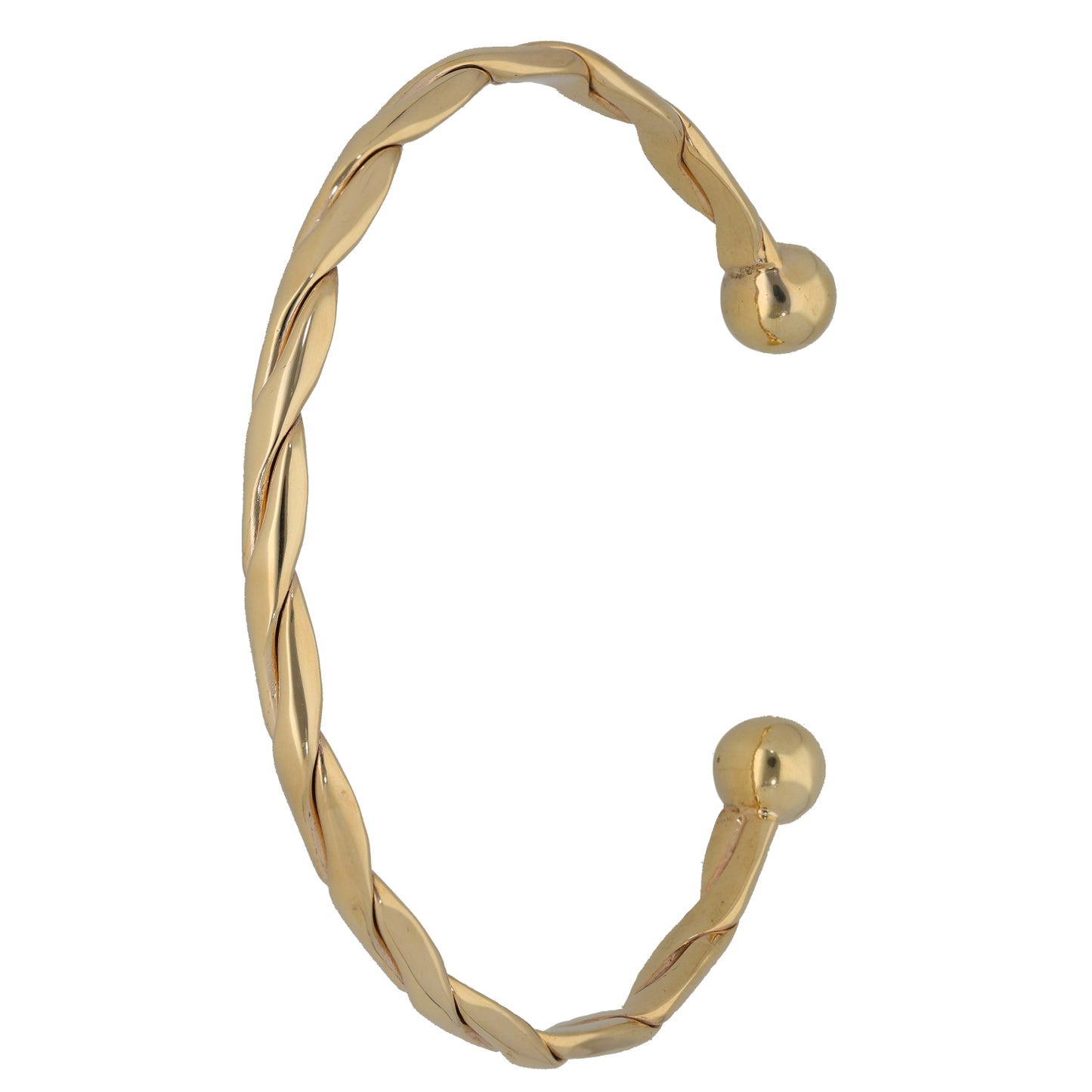 9ct Gold Torque Bangle