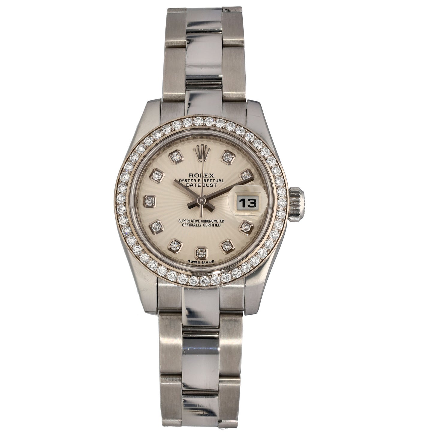 Rolex Lady Datejust 179384 26mm Stainless Steel Watch
