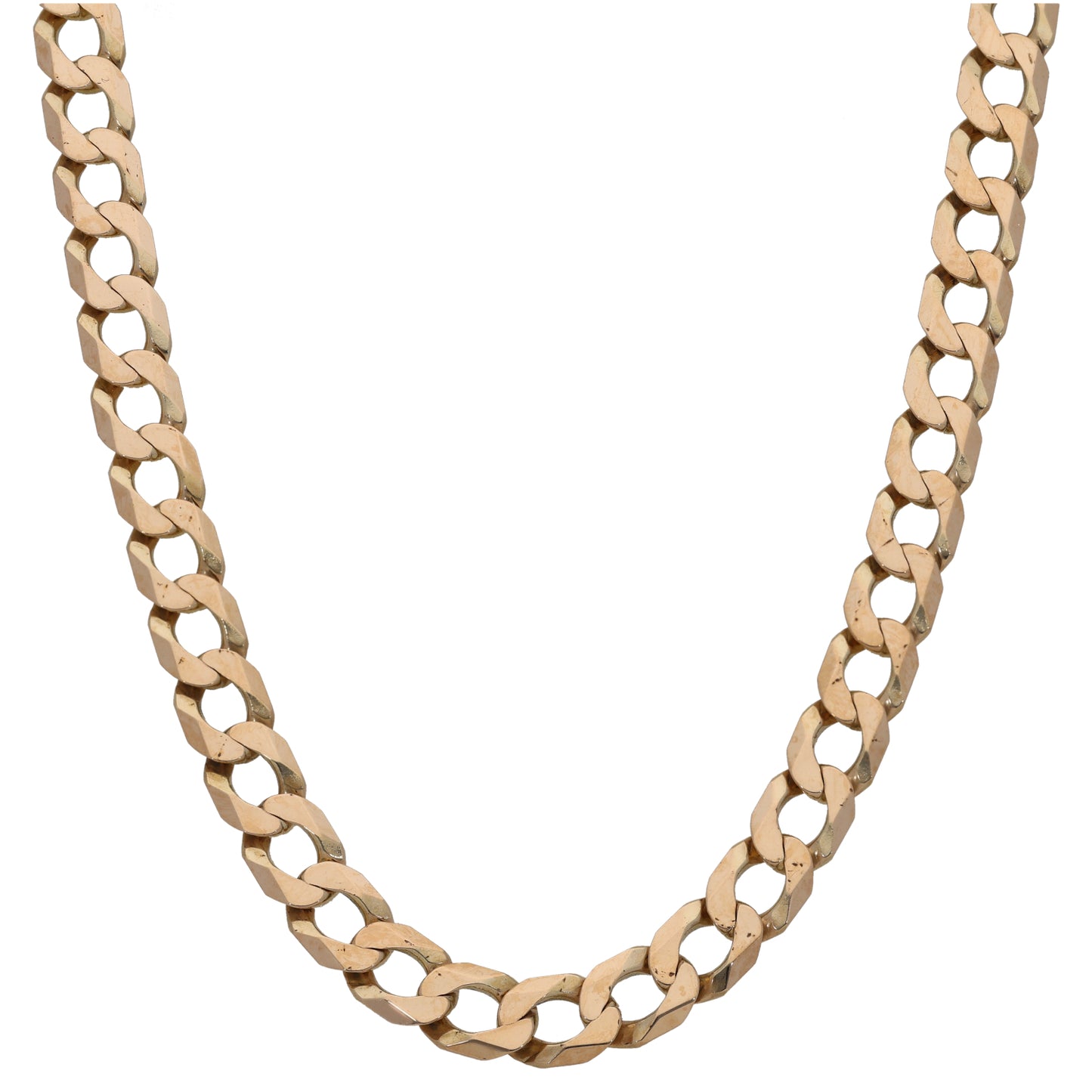 9ct Gold Curb Chain 20"