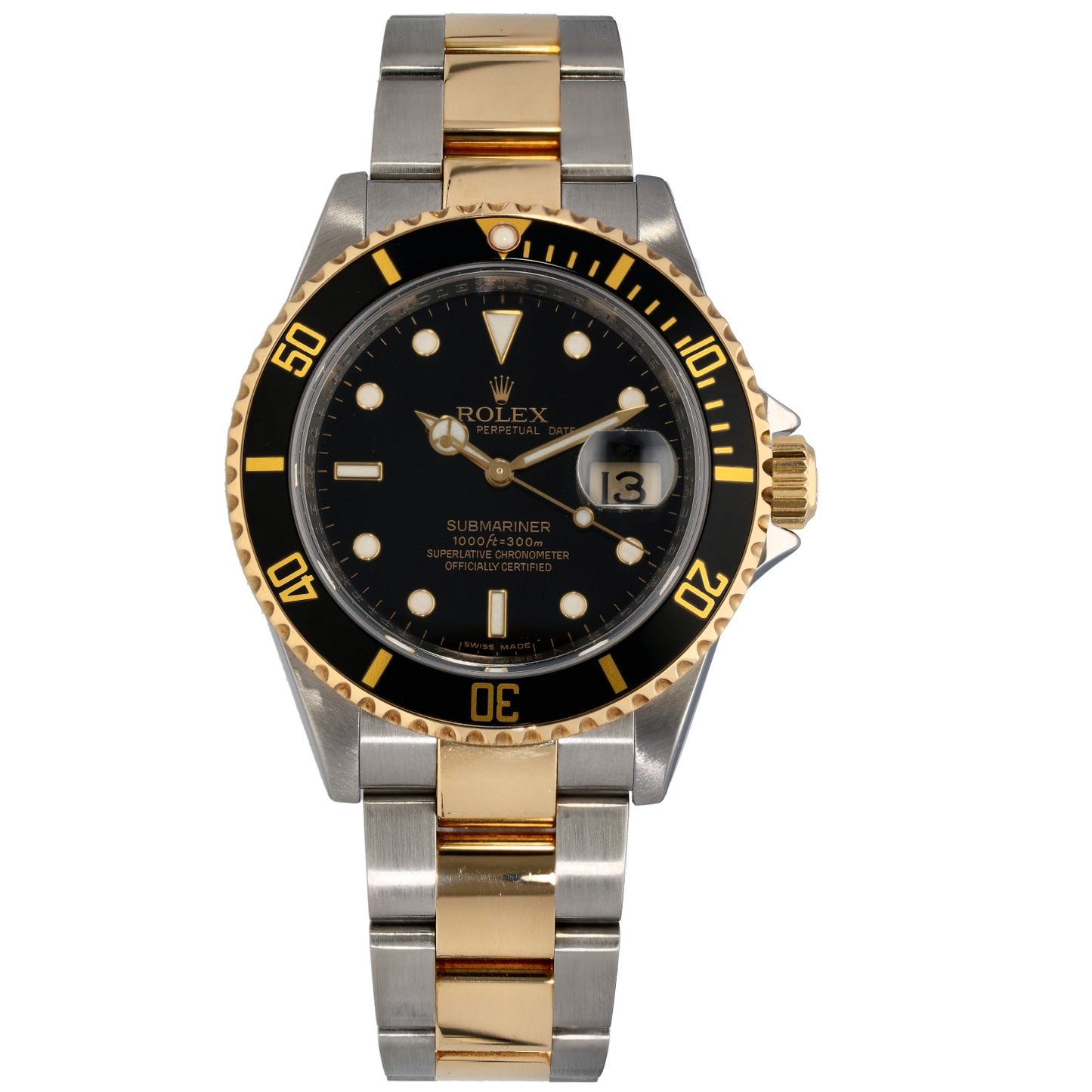 Rolex Submariner 16613 40mm Bi-Colour Watch