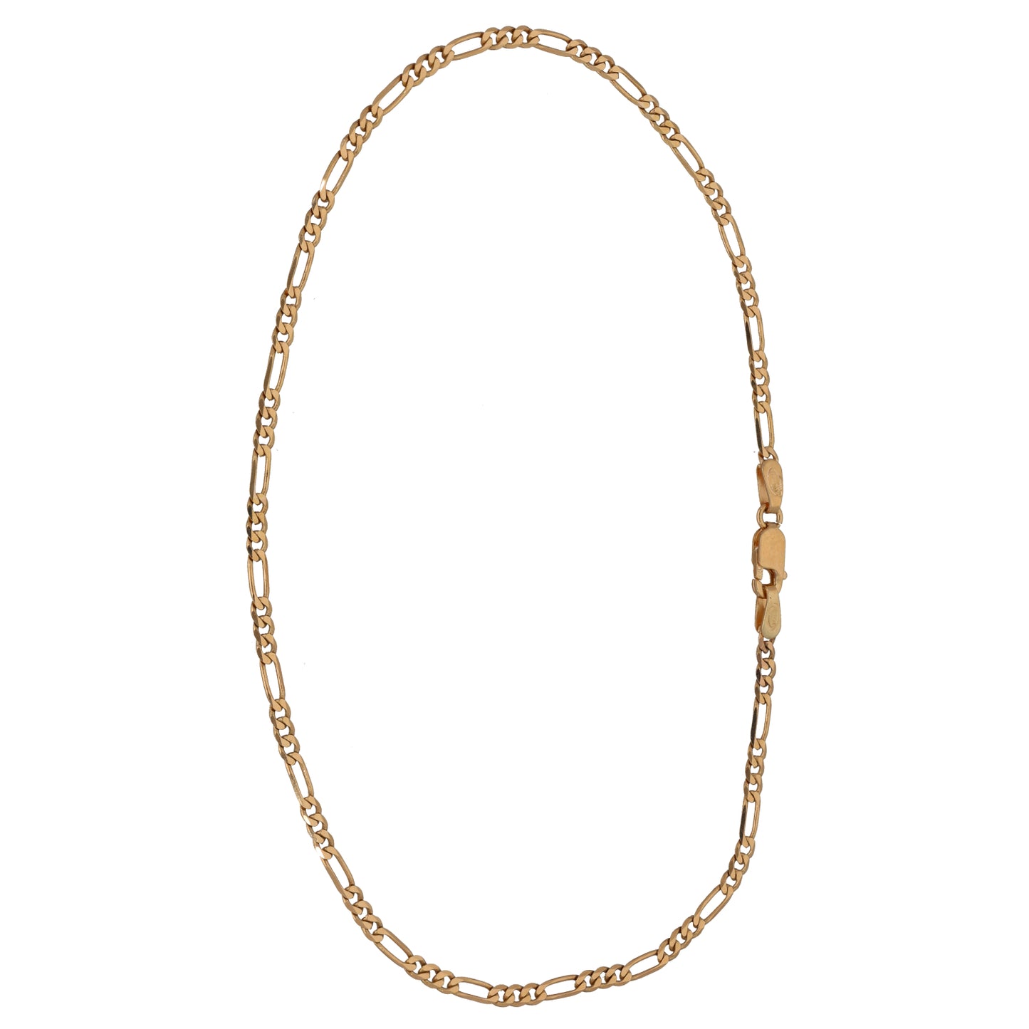 9ct Gold Figaro Bracelet