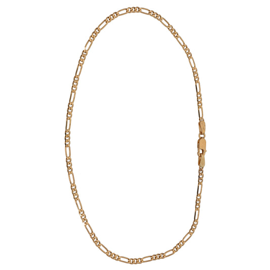 9ct Gold Figaro Bracelet