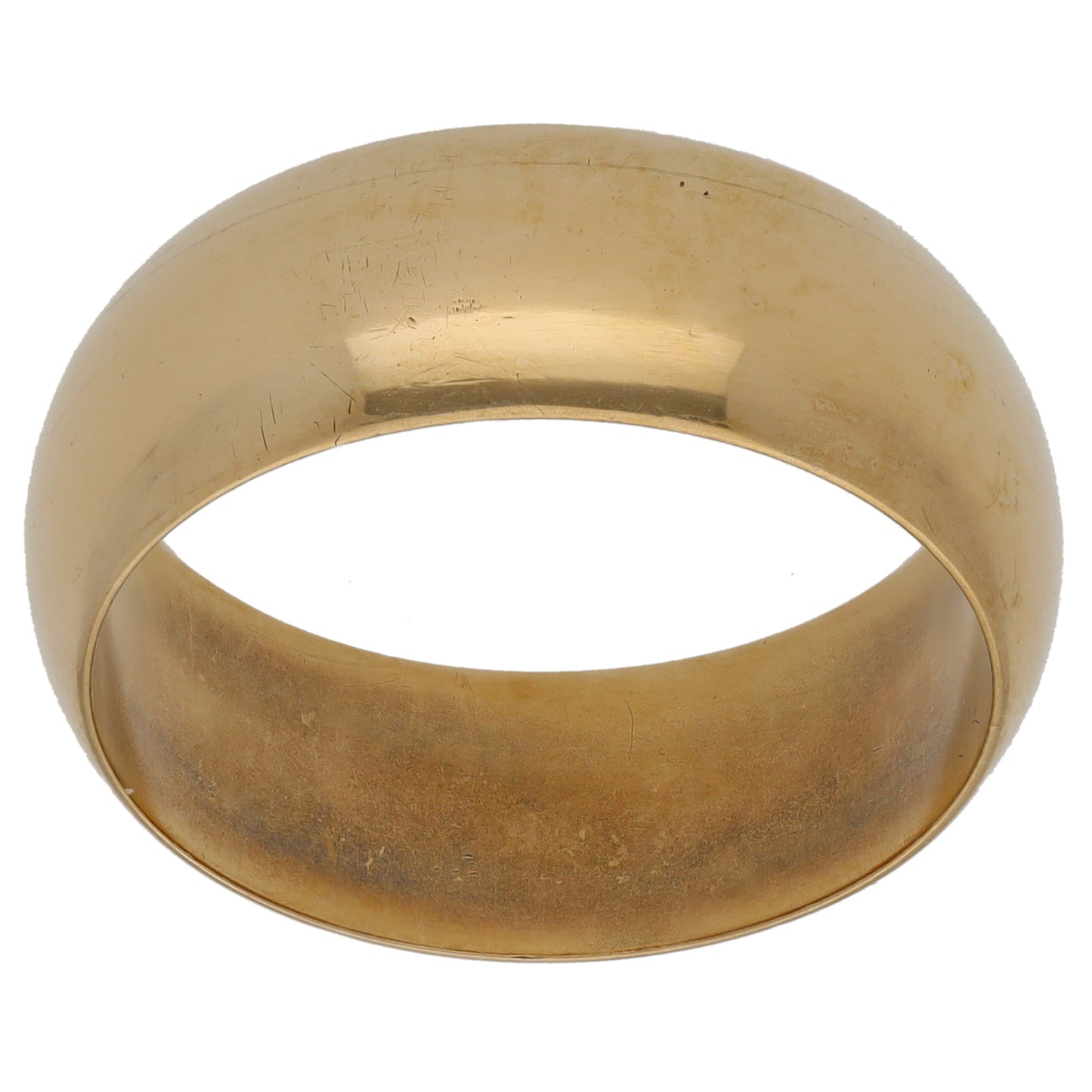 9ct Gold Plain Wedding Ring Size T