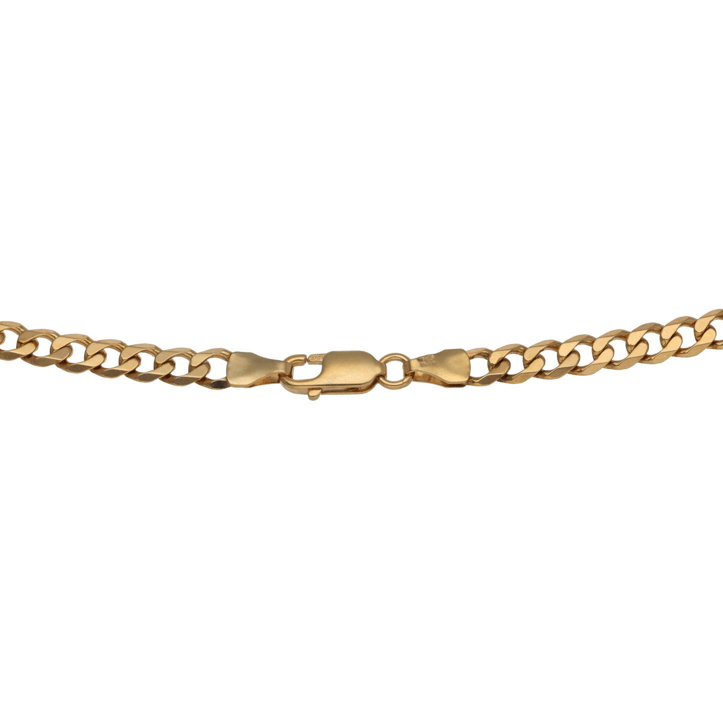 9ct Gold Curb Chain 16"