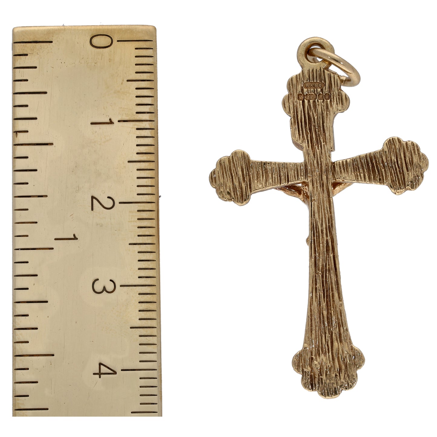 9ct Gold Crucifix Pendant