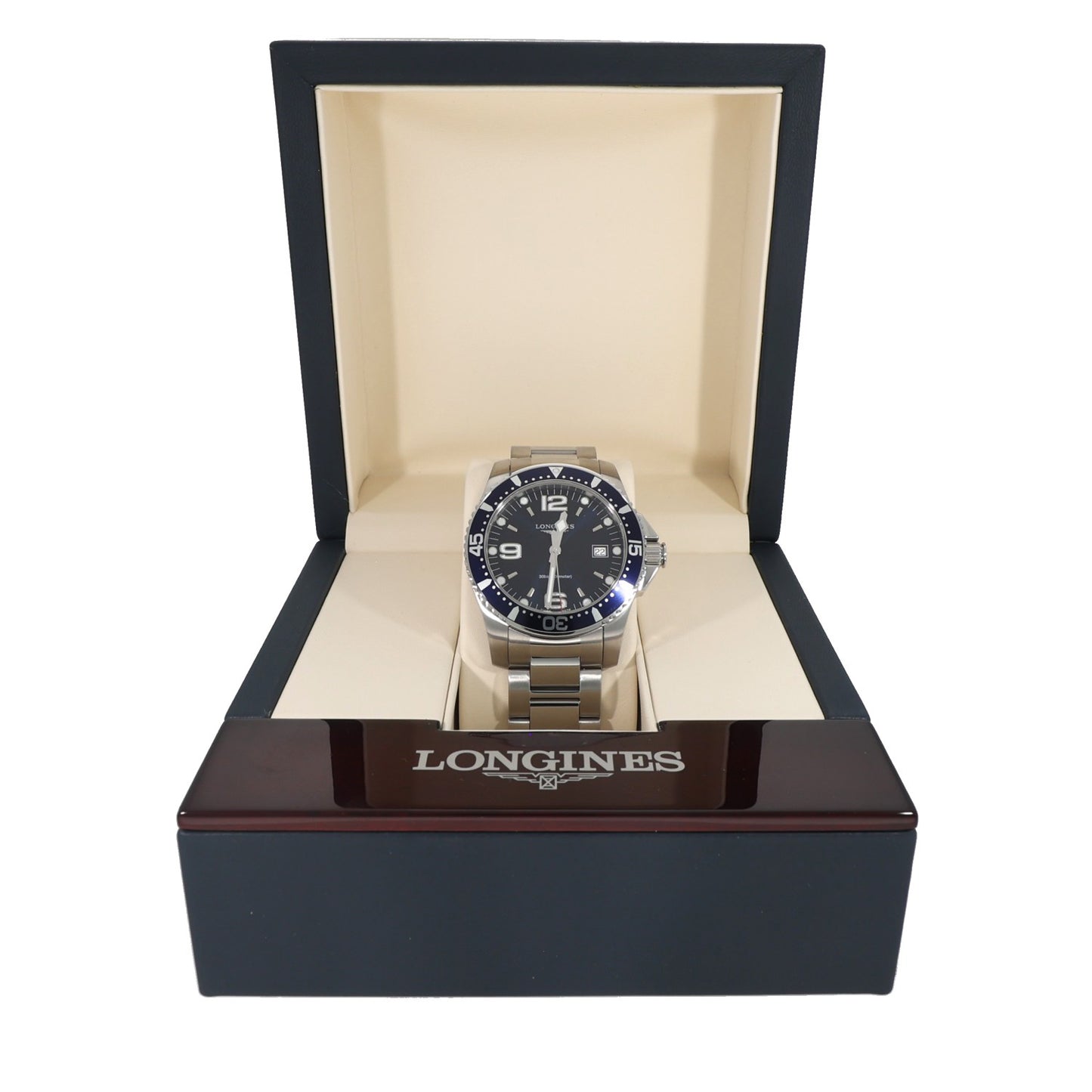 Longines Hydro Conquest L3.740.4 41mm Stainless Steel Watch