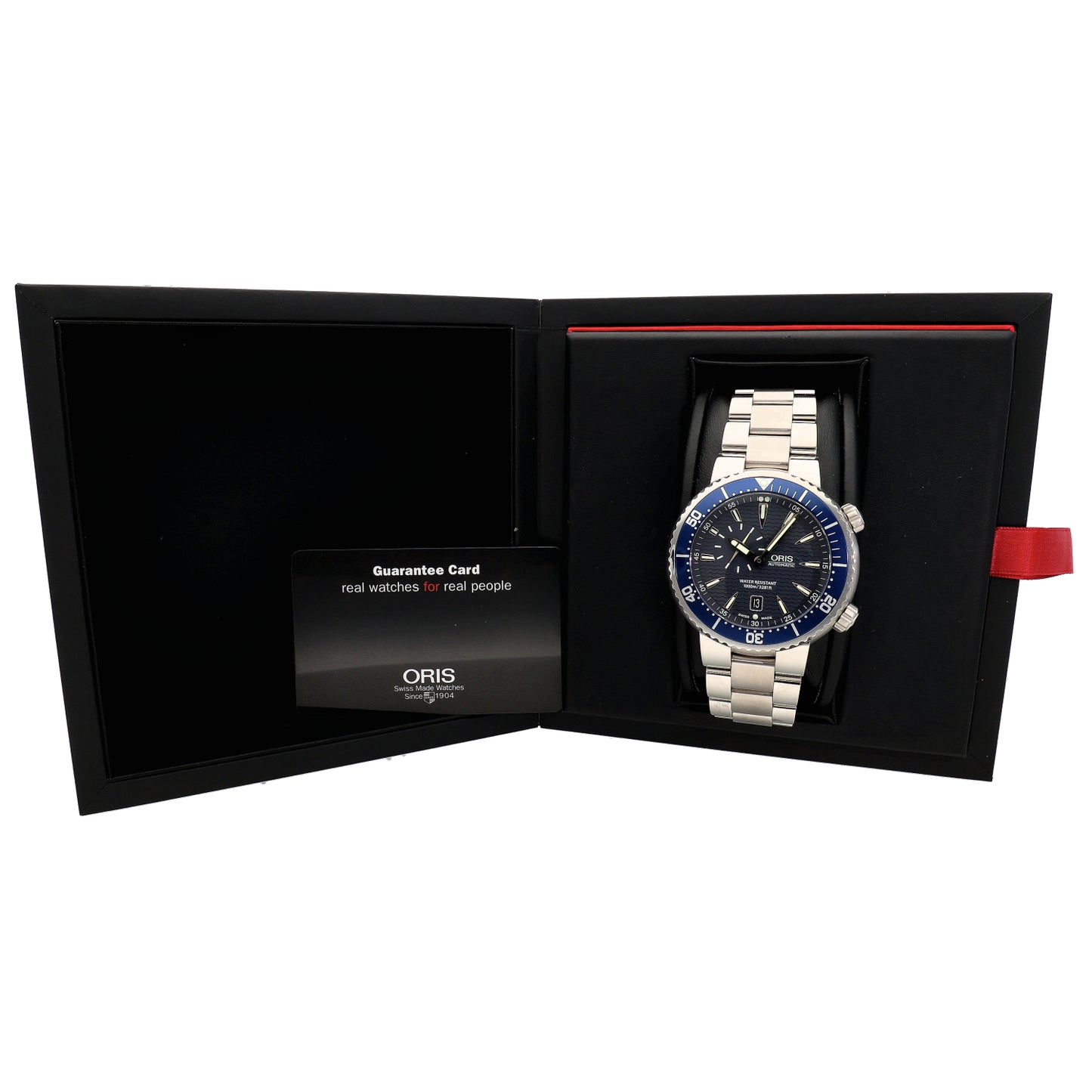 Oris Divers Small Second Date 7609 47mm Stainless Steel Watch