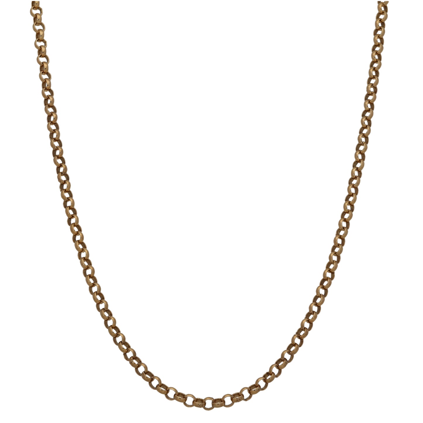 9ct Gold Belcher Chain 20"