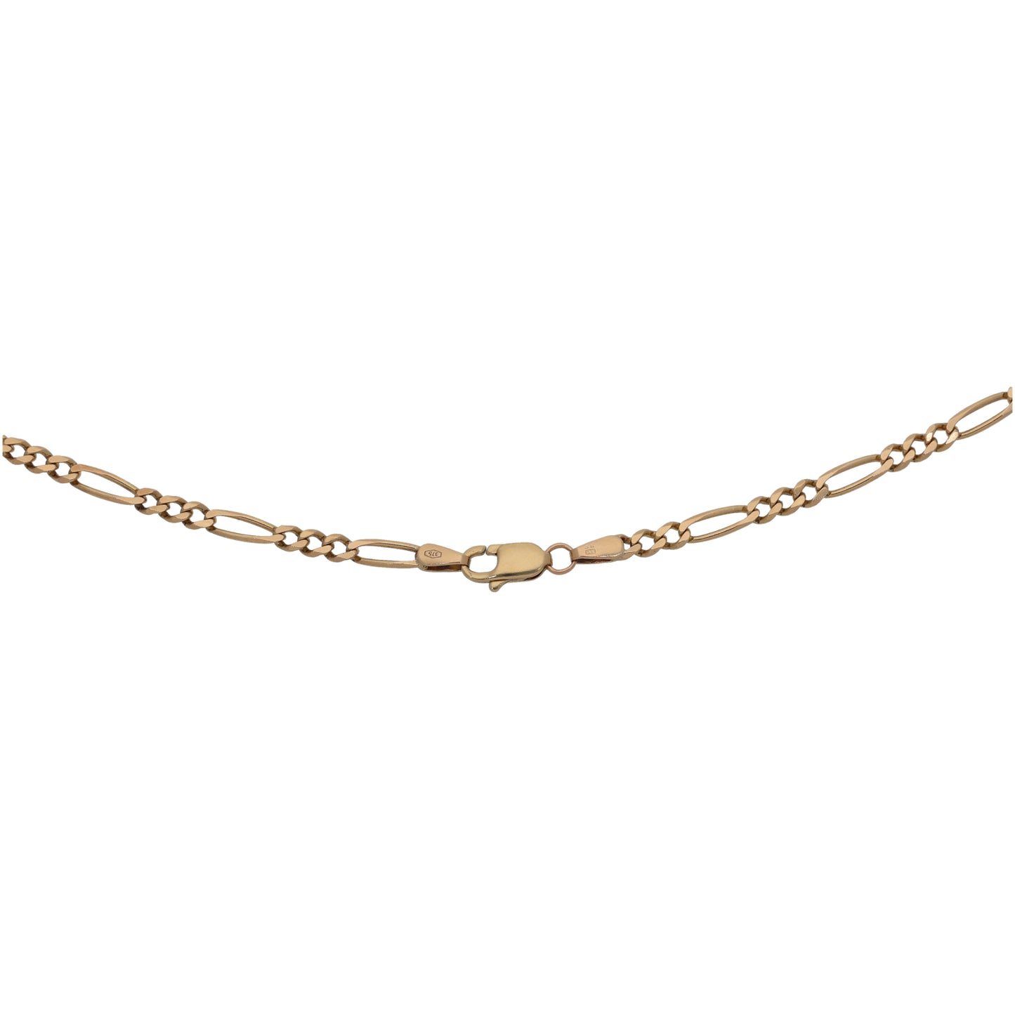 9ct Gold Figaro Chain 20"