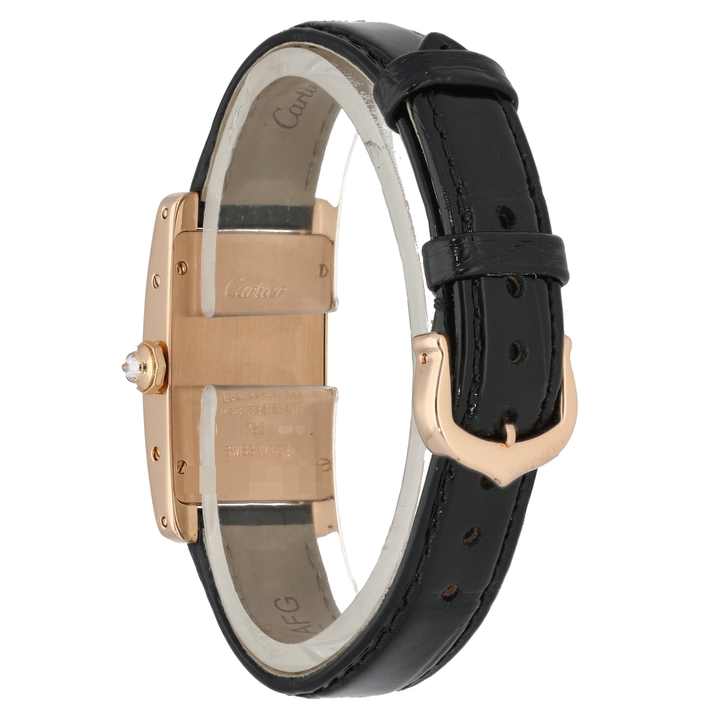 Cartier Tank Americaine WB707931 19mm Rose Gold Watch