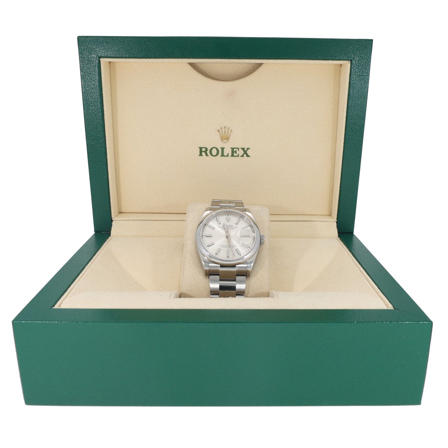 Rolex Datejust 126200 36mm Stainless Steel Watch