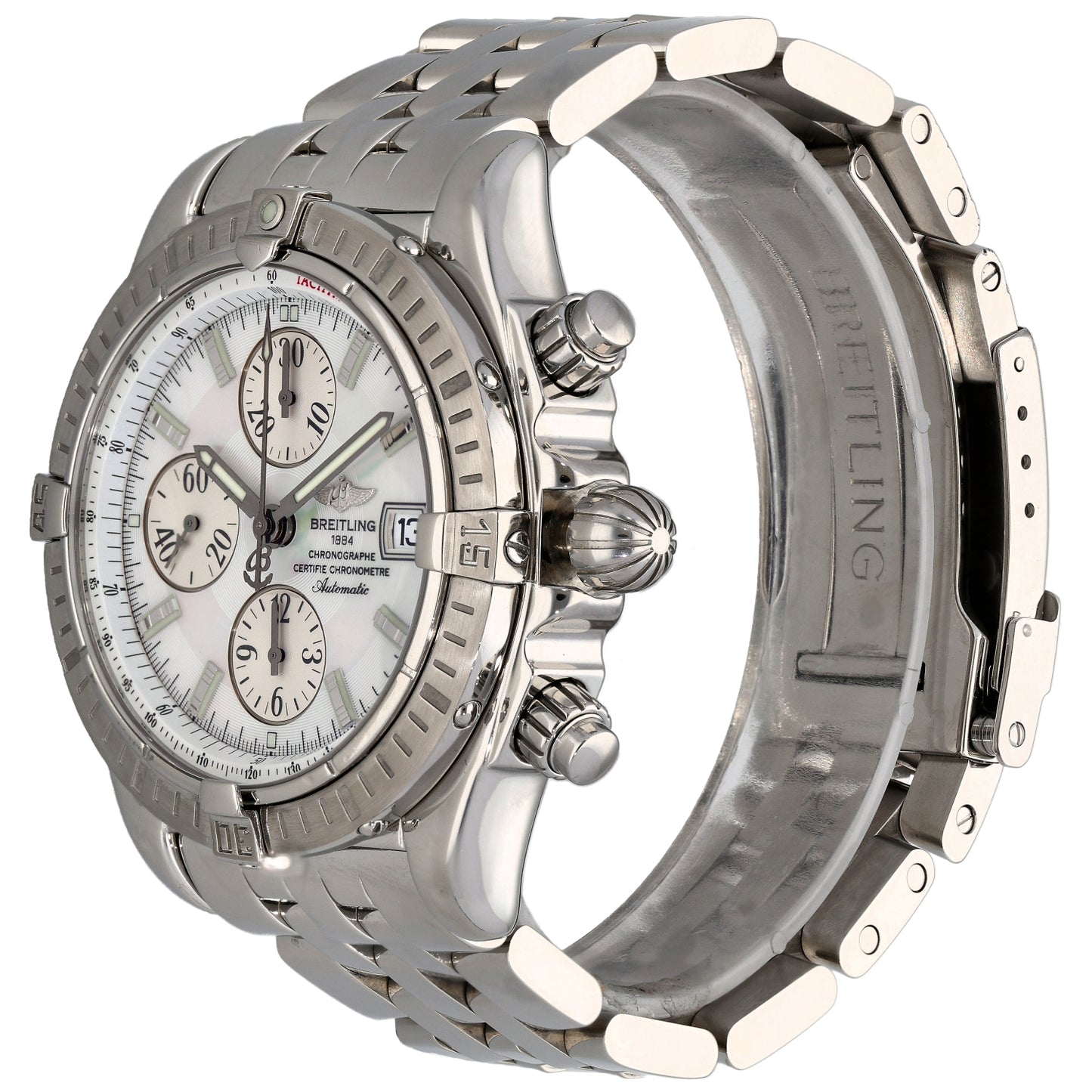 Breitling Chronomat Evolution A13356 44mm Stainless Steel Watch