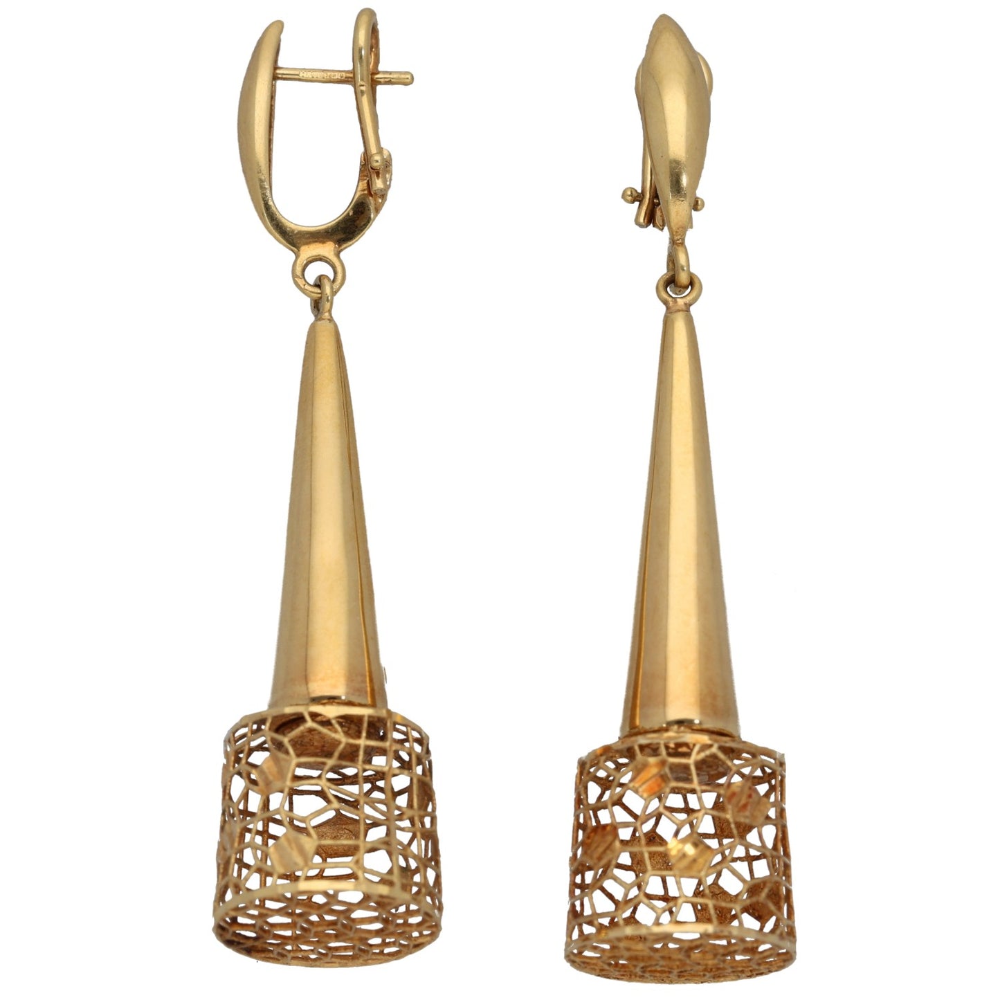 18ct Gold Dress/Cocktail Earrings