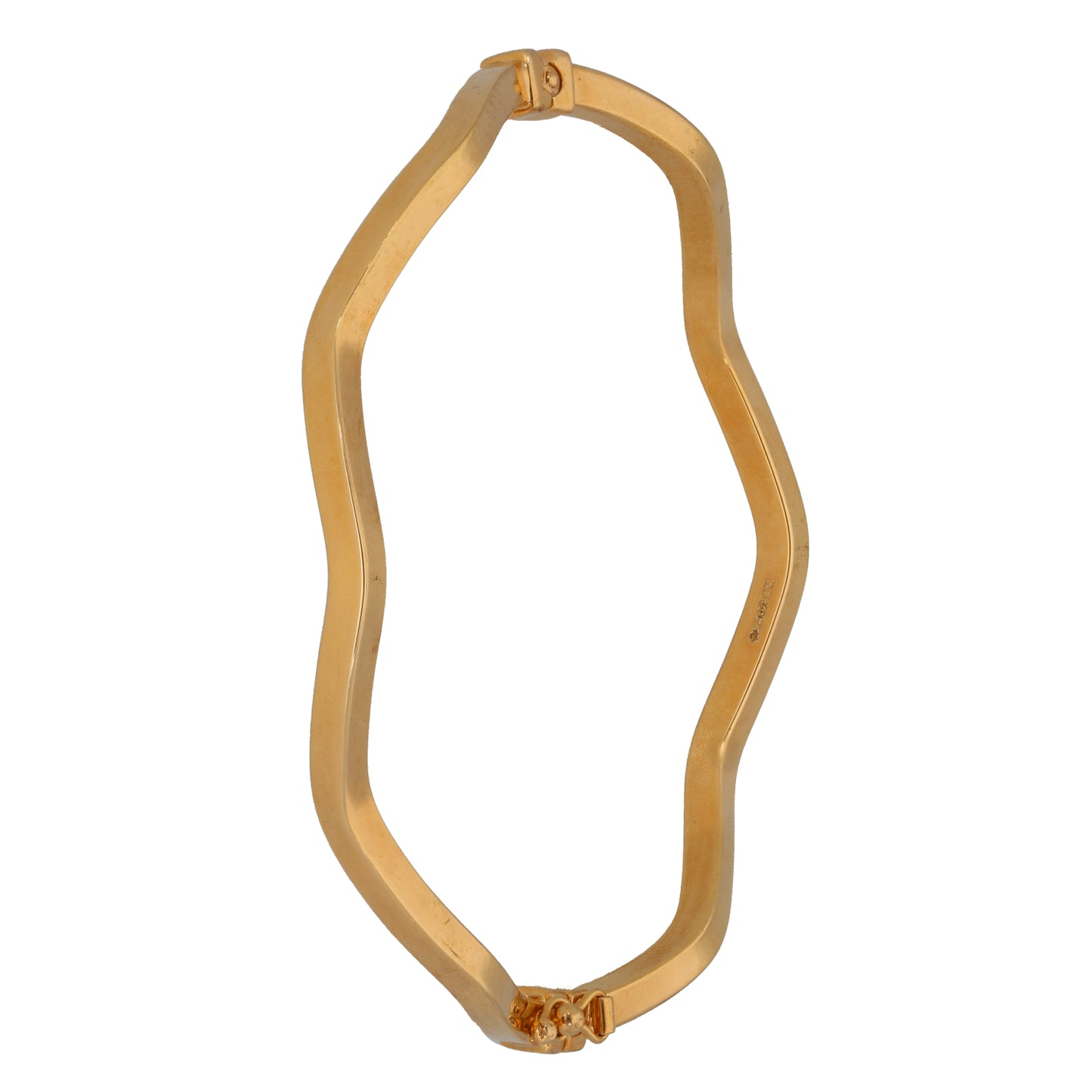 9ct Gold Hinged/Clasp Bangle