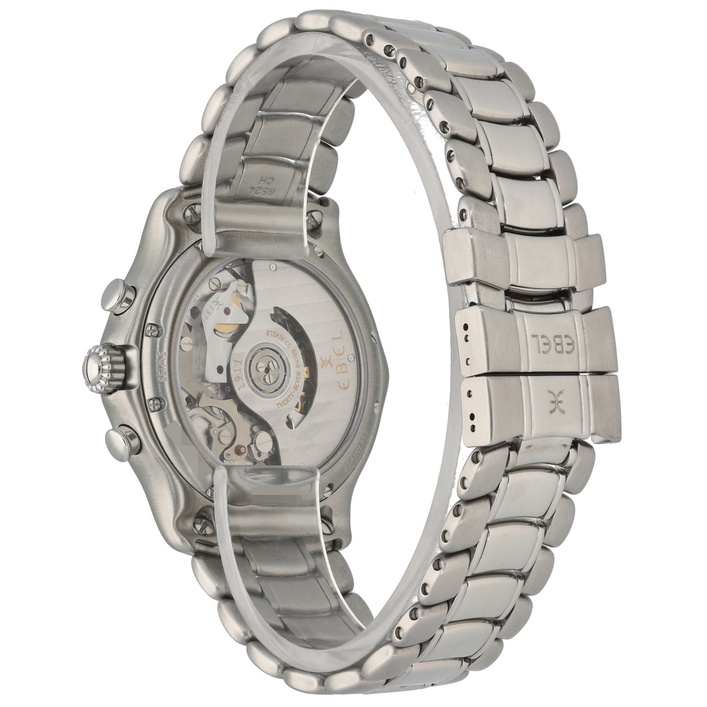 Ebel 1911 Le Modular E9137240 40mm Stainless Steel Watch