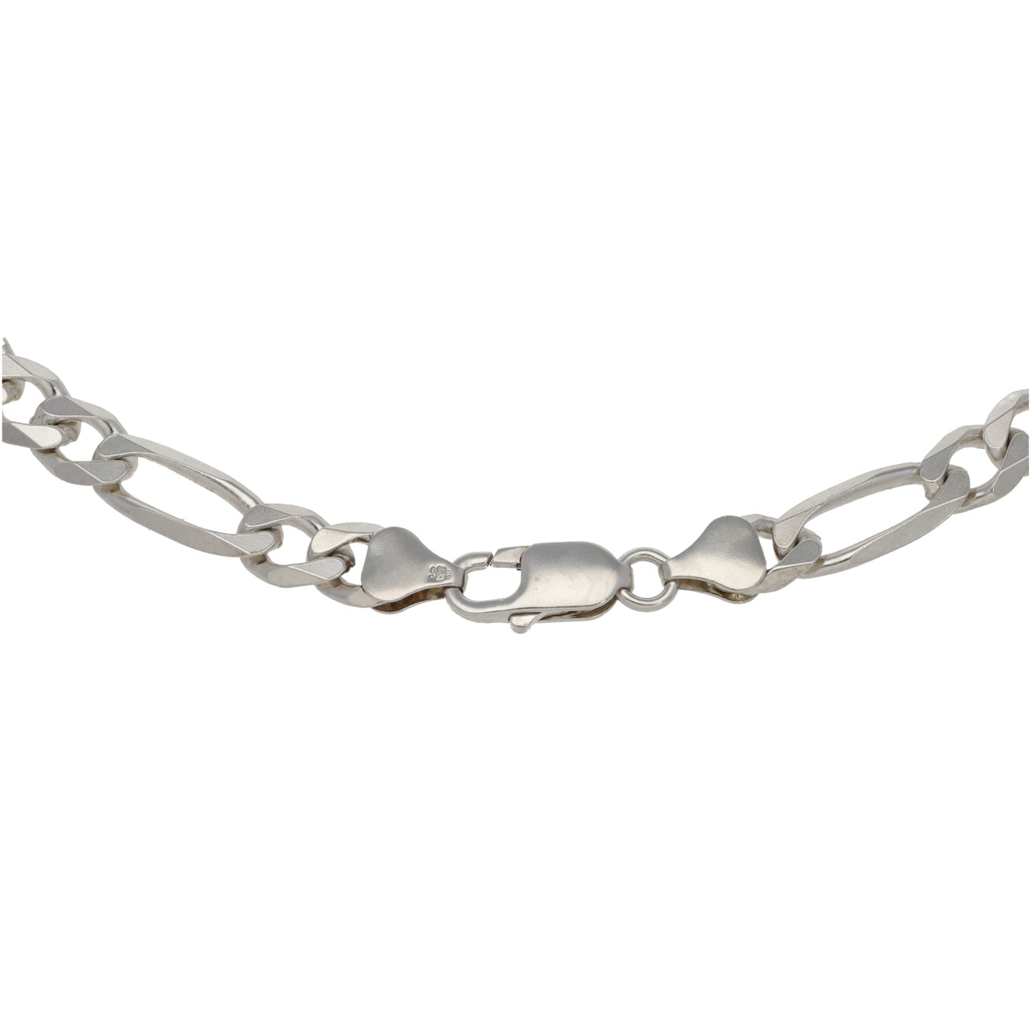 Sterling Silver Figaro Chain 24"