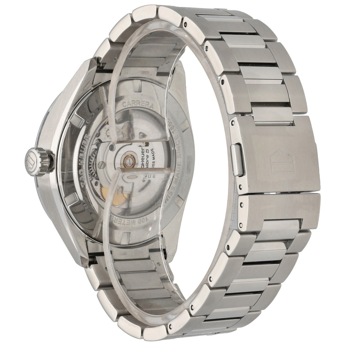 Tag Heuer Carrera WBN2010 41mm Stainless Steel Watch