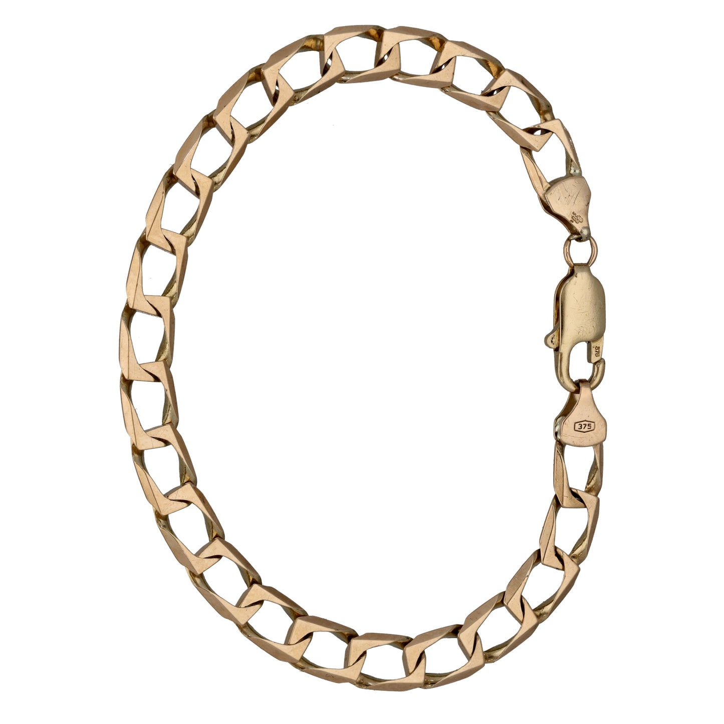 9ct Gold Curb Bracelet