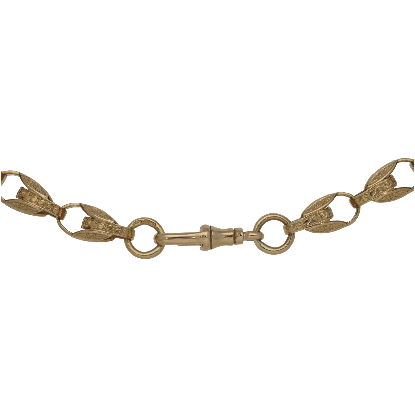 9ct Gold Tulip Chain 34"