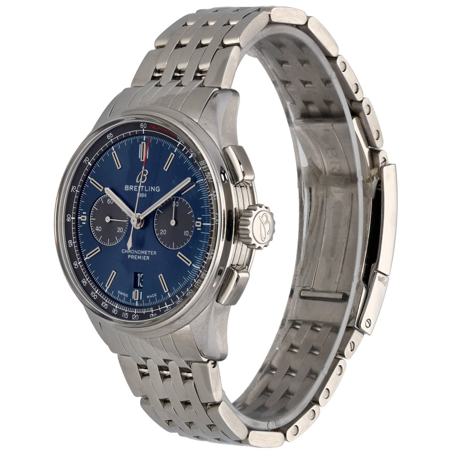 Breitling Premier B01 AB0118 42mm Stainless Steel Watch (Ex-Display)