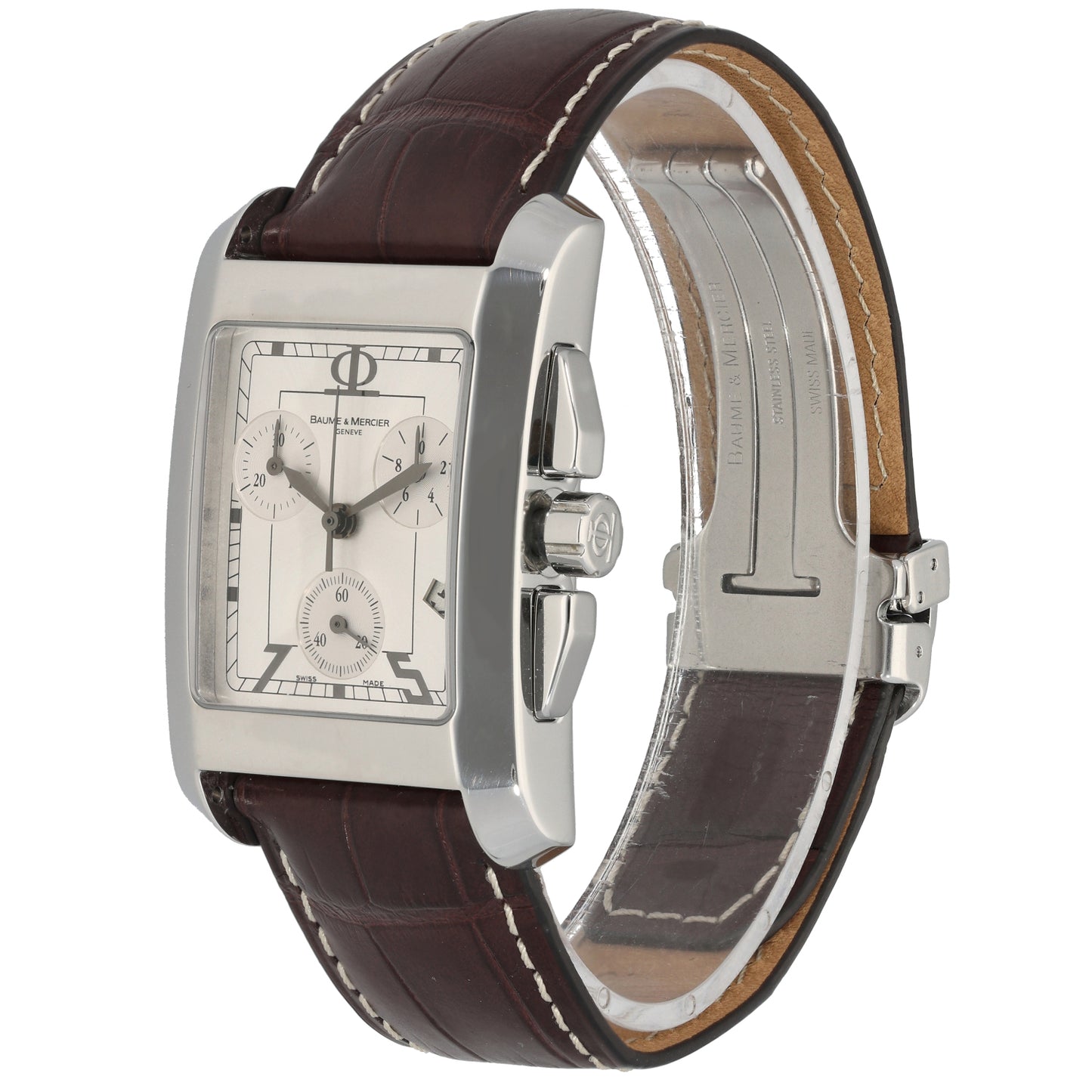 Baume Et Mercier Hampton 65341 29mm Stainless Steel Watch