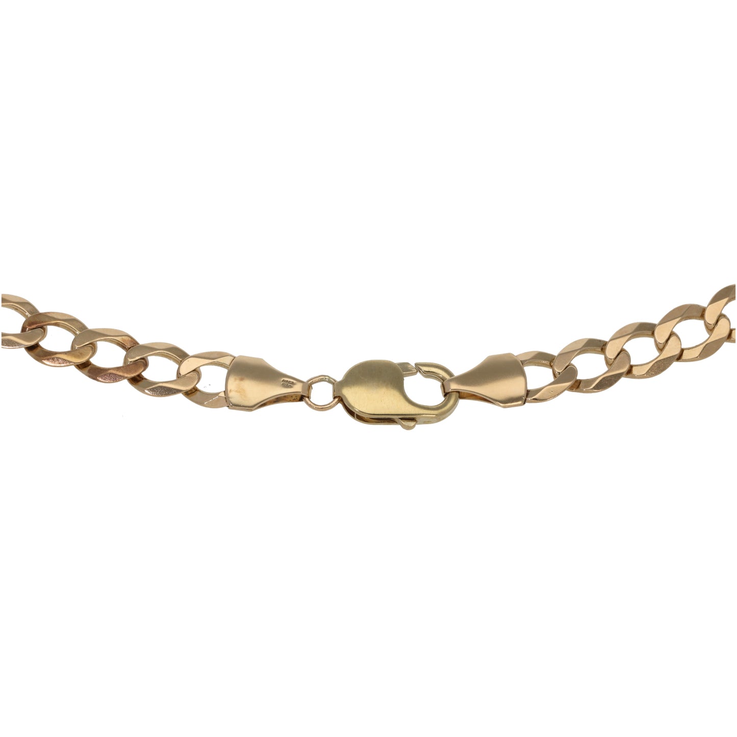 9ct Gold Curb Chain 20"