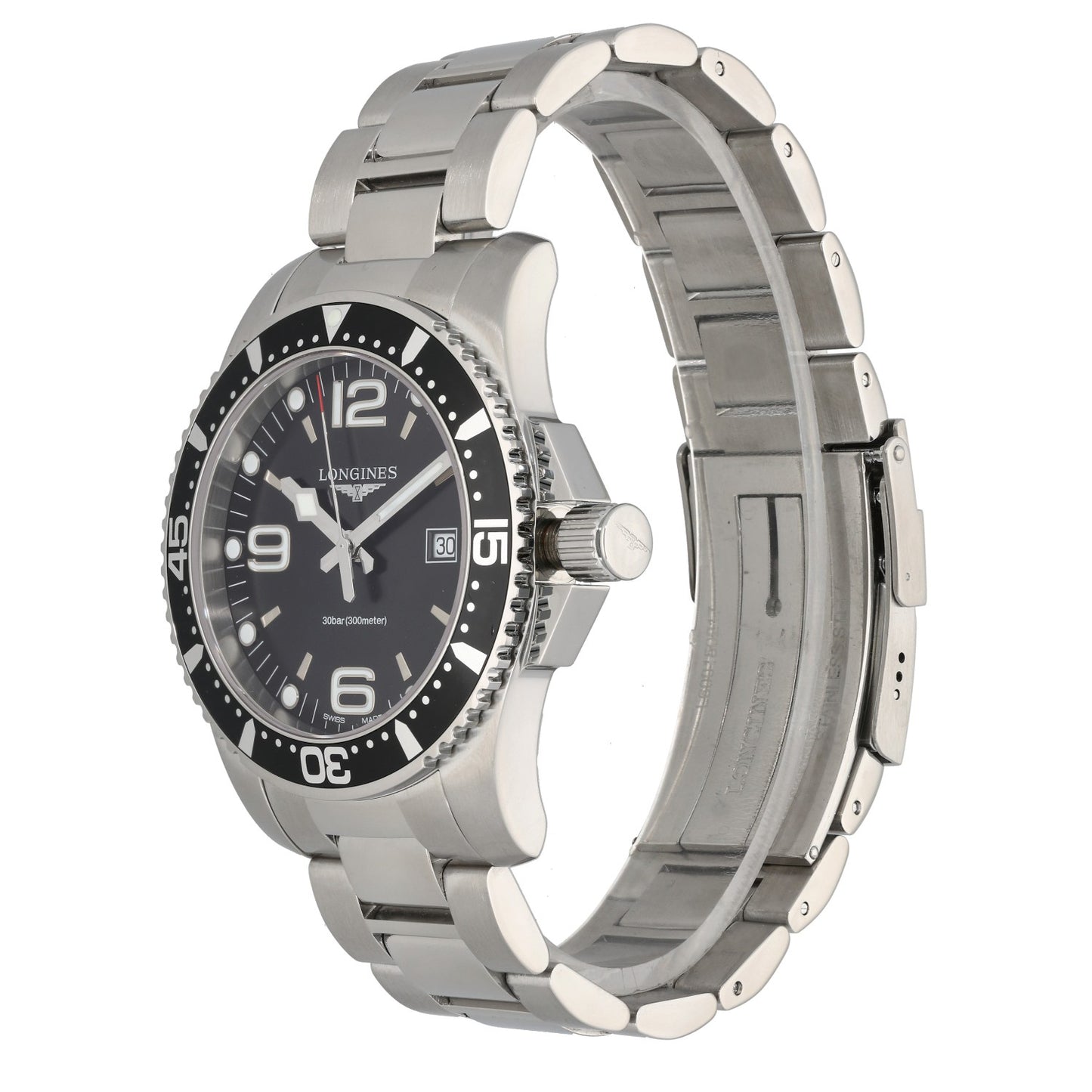 Longines Hydro Conquest L3.840.4 44mm Stainless Steel Watch