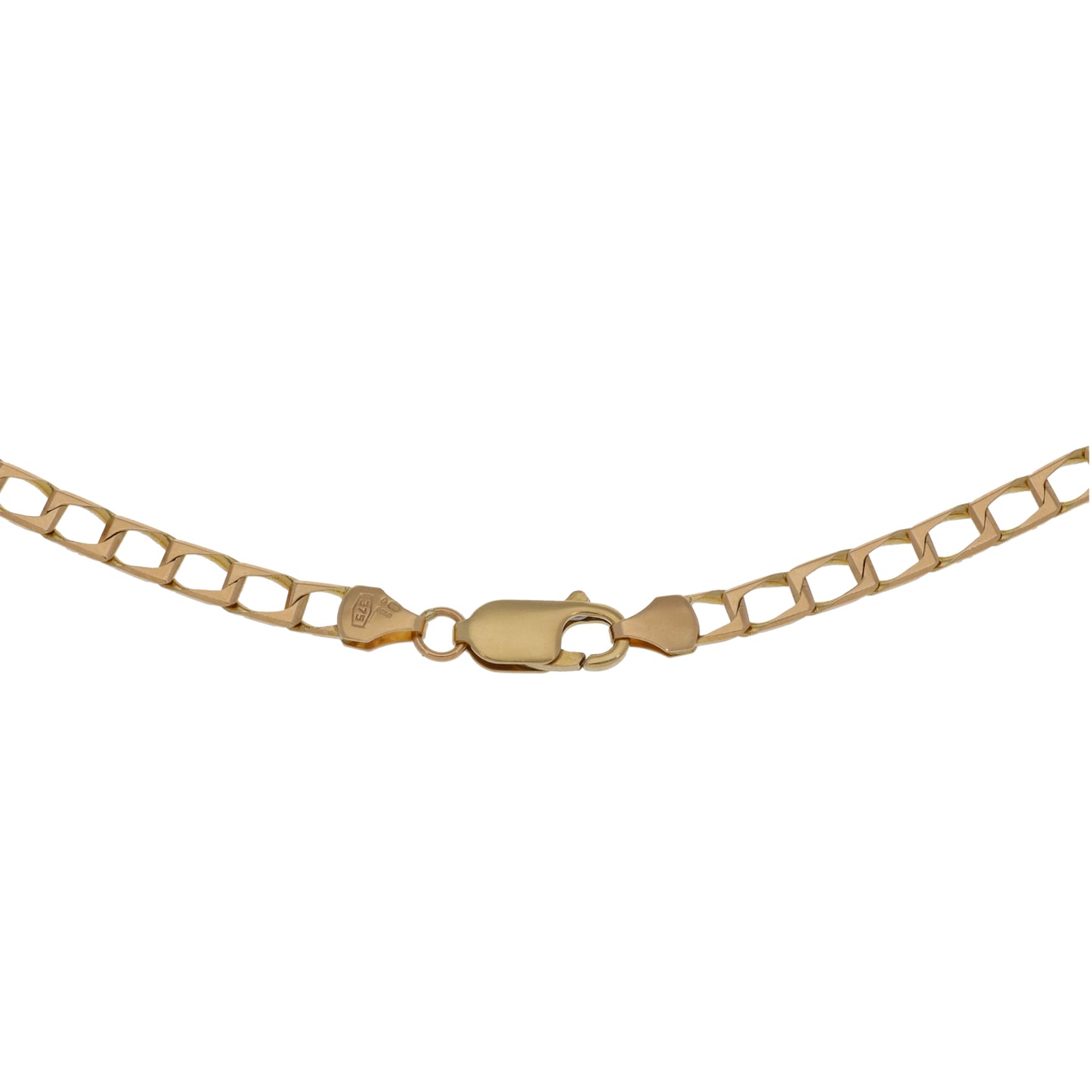 9ct Gold Curb Chain 20"