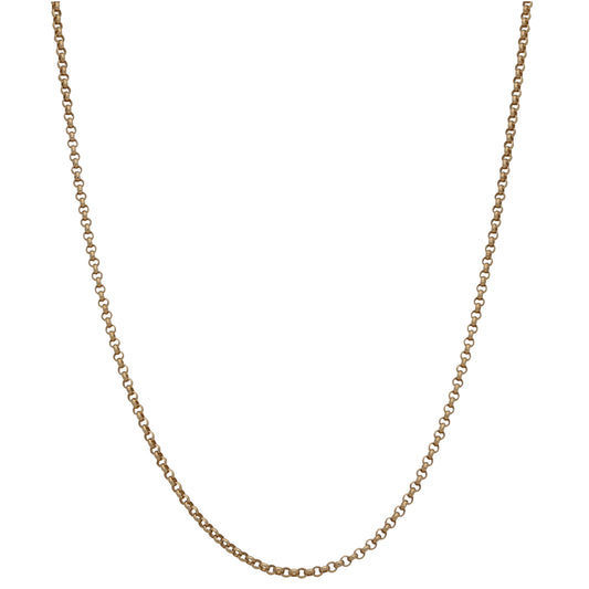 9ct Gold Belcher Chain 22"