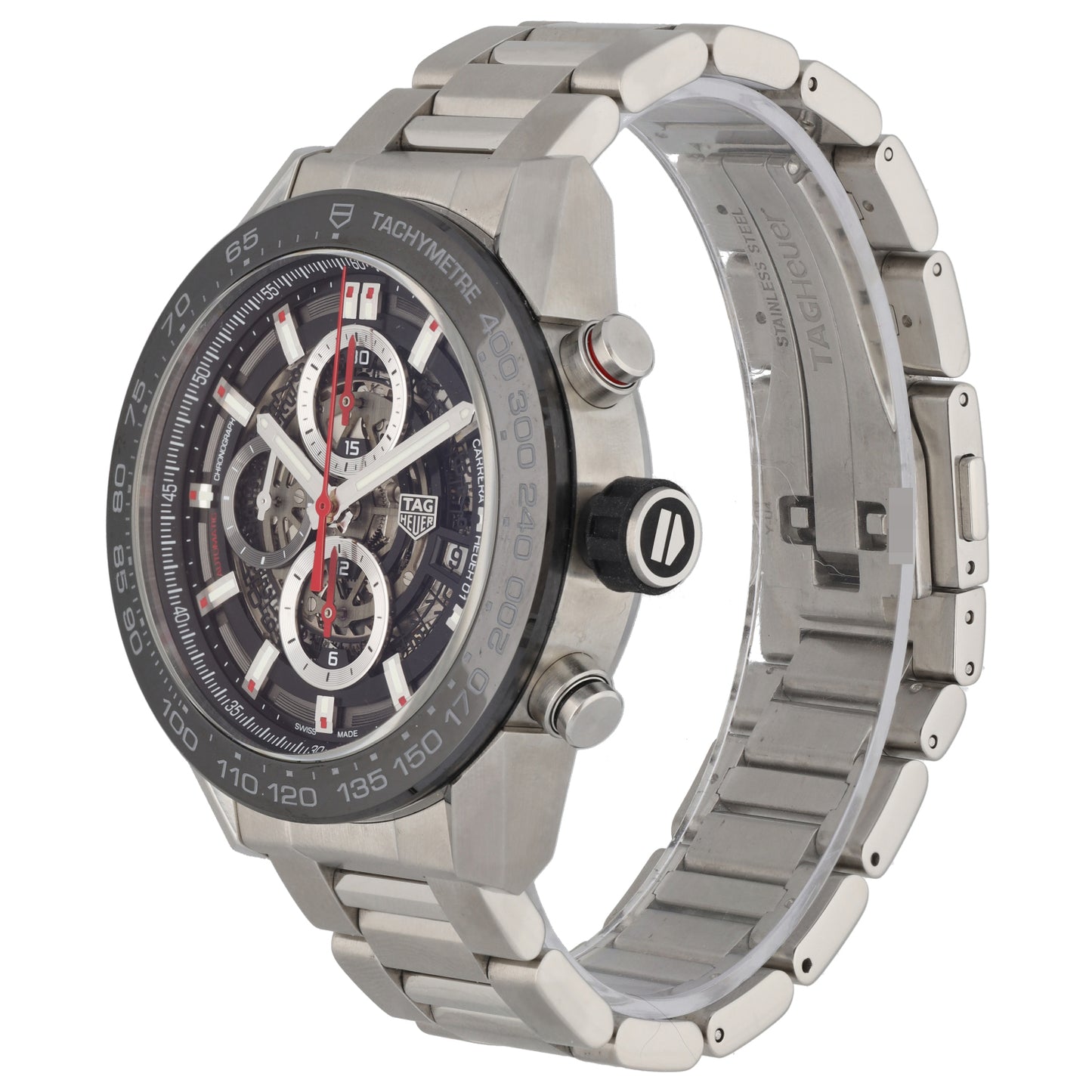 Tag Heuer Carrera CAR2A1W-0 43mm Stainless Steel Watch